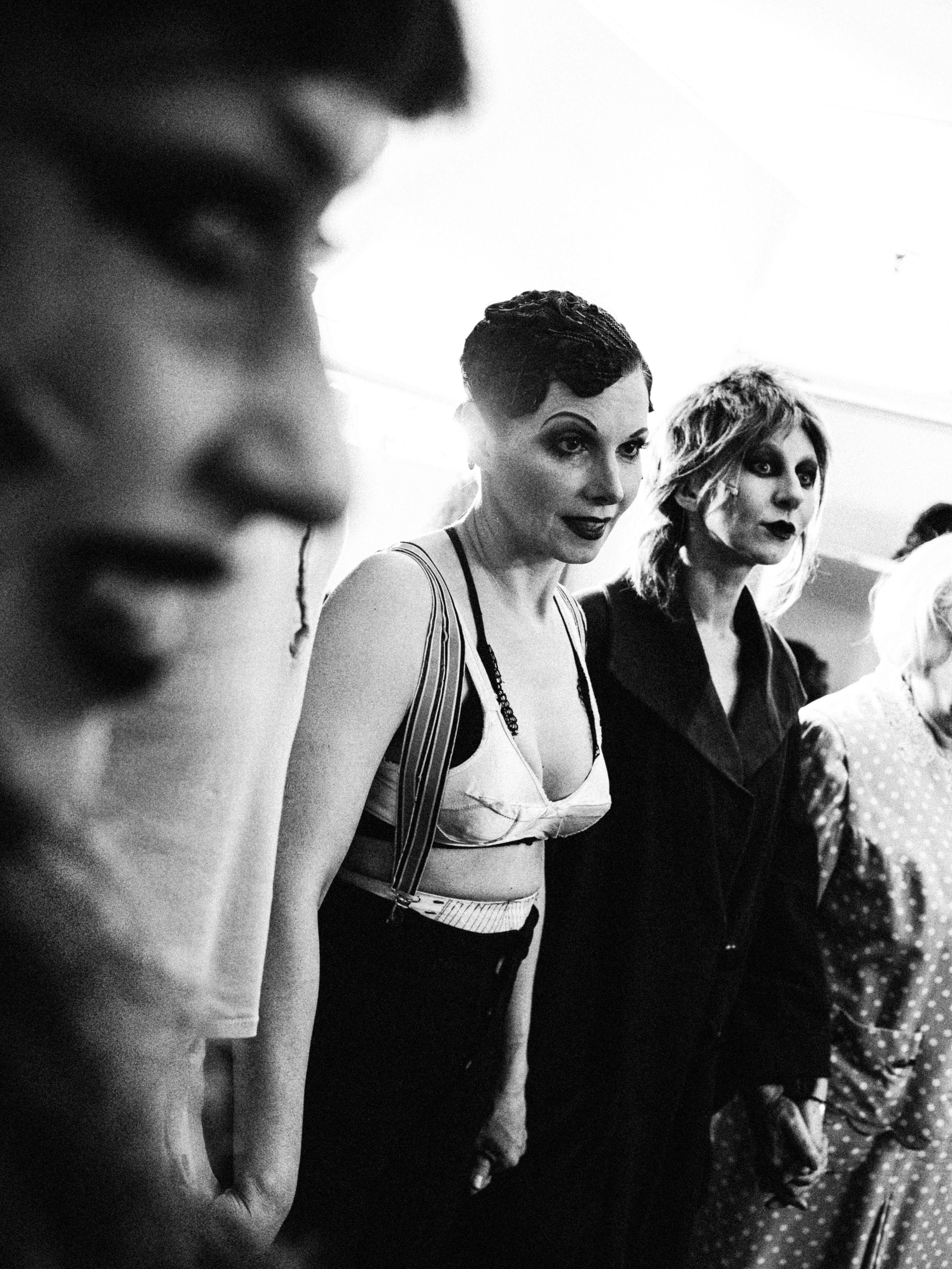 Theatre backstages. Portrait and backstage photographer Nina Crane