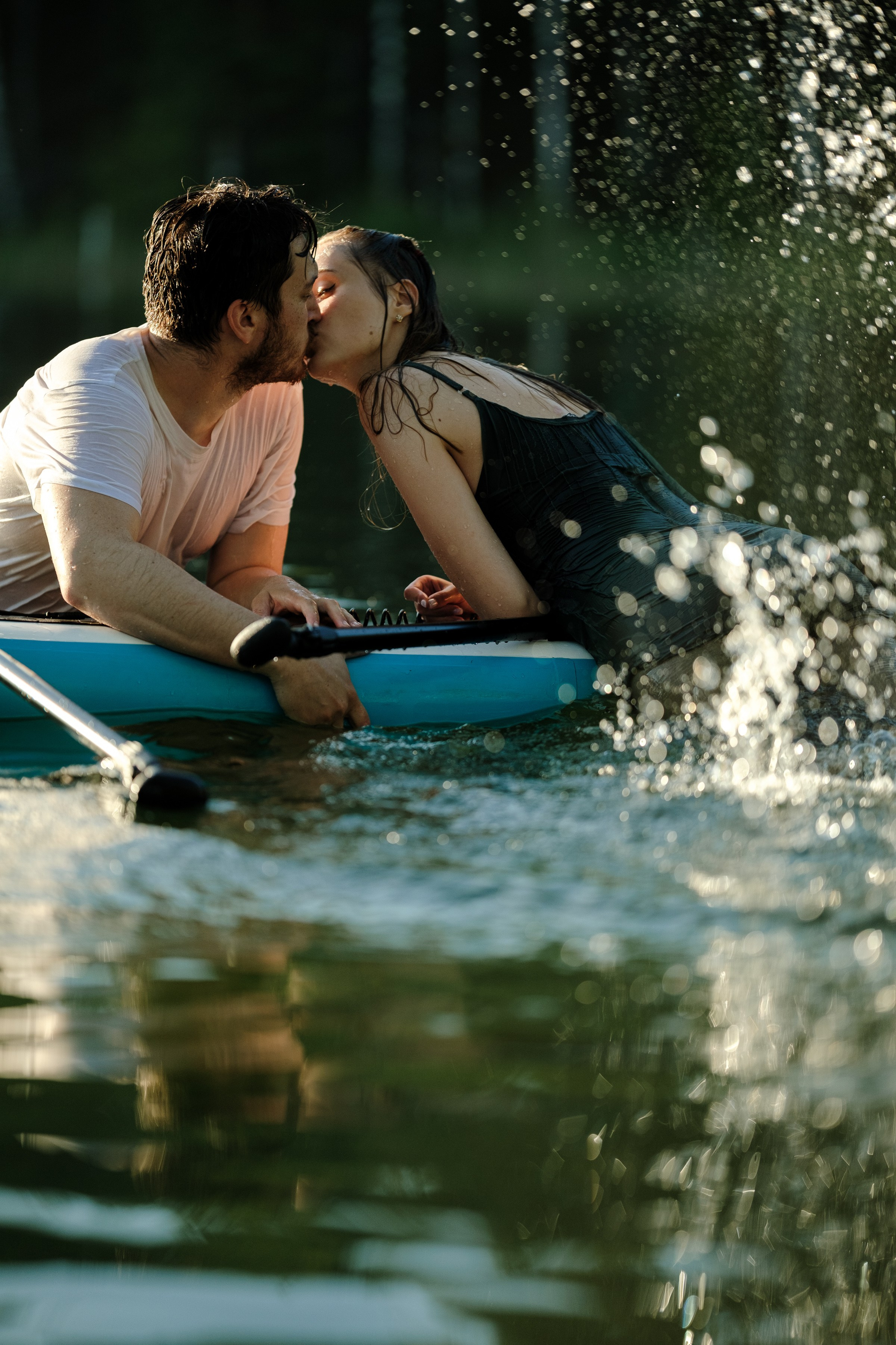 Петя и Лина, на сапах. Интерьерный фотограф и видеограф в Санкт-Петербурге Вадим Балбашевский