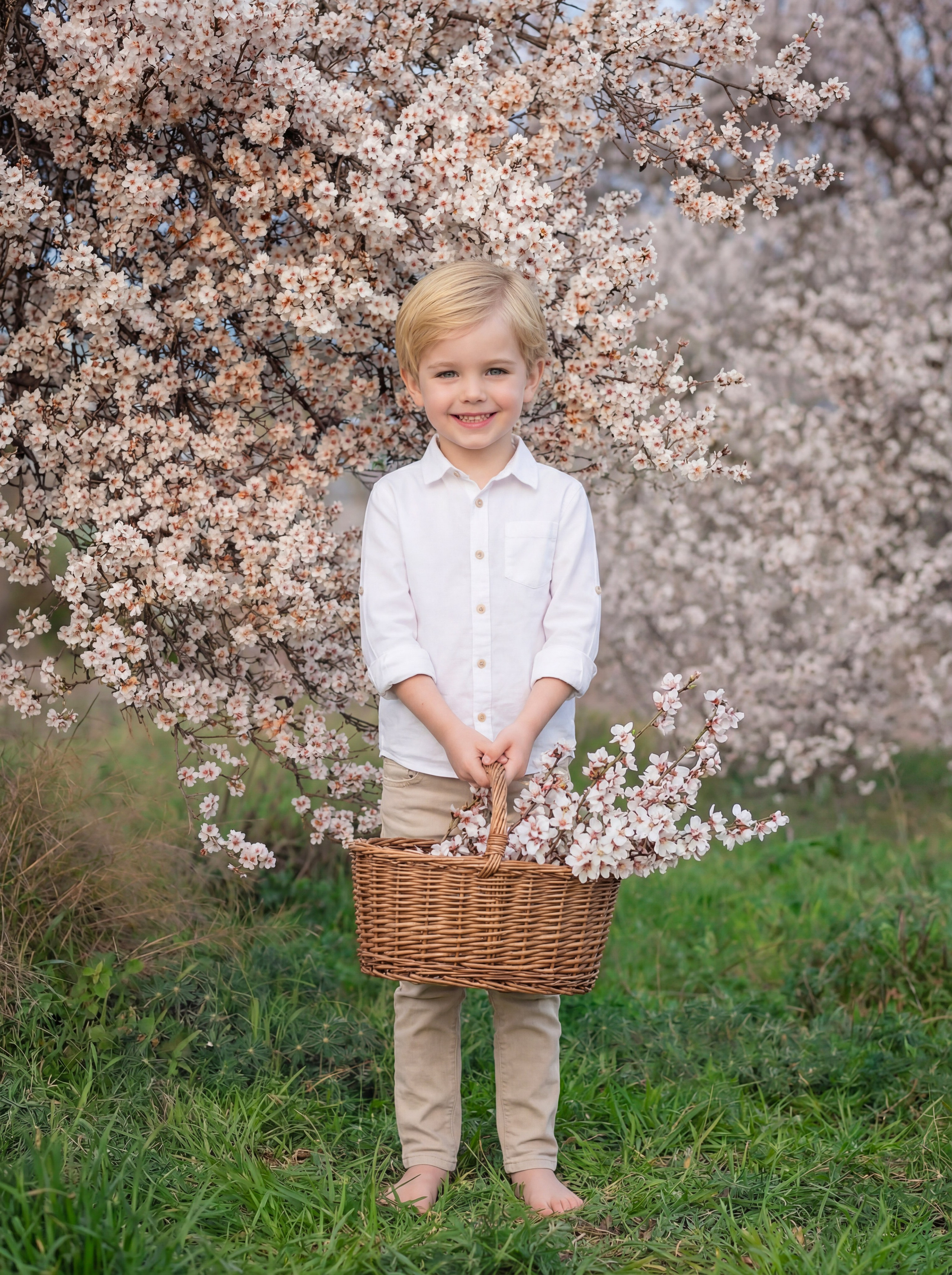 Цветущий сад. Детская фотостудия Москва