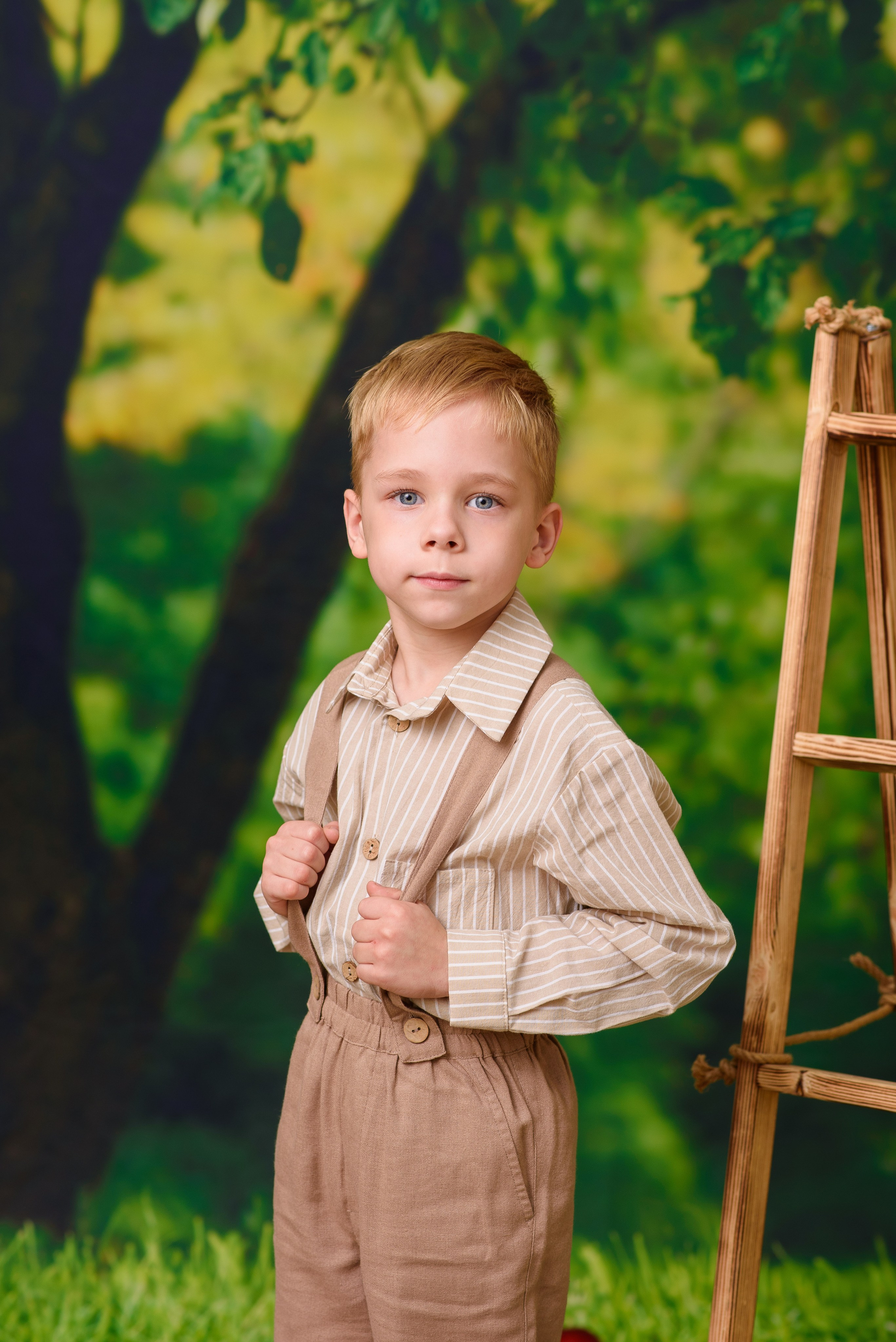 Яблочный сад. Детская фотостудия Москва