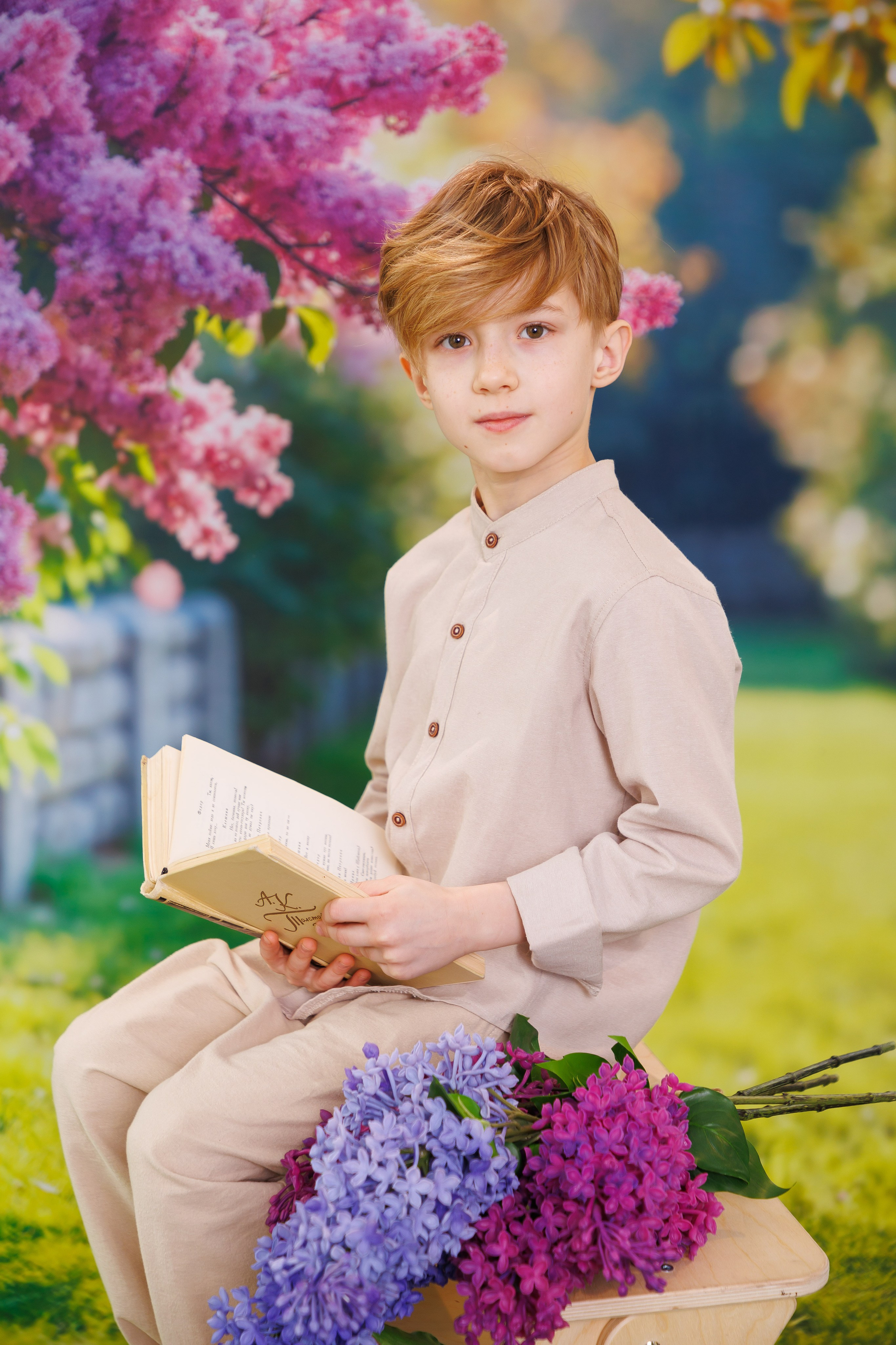 Сирень. Детская фотостудия Москва