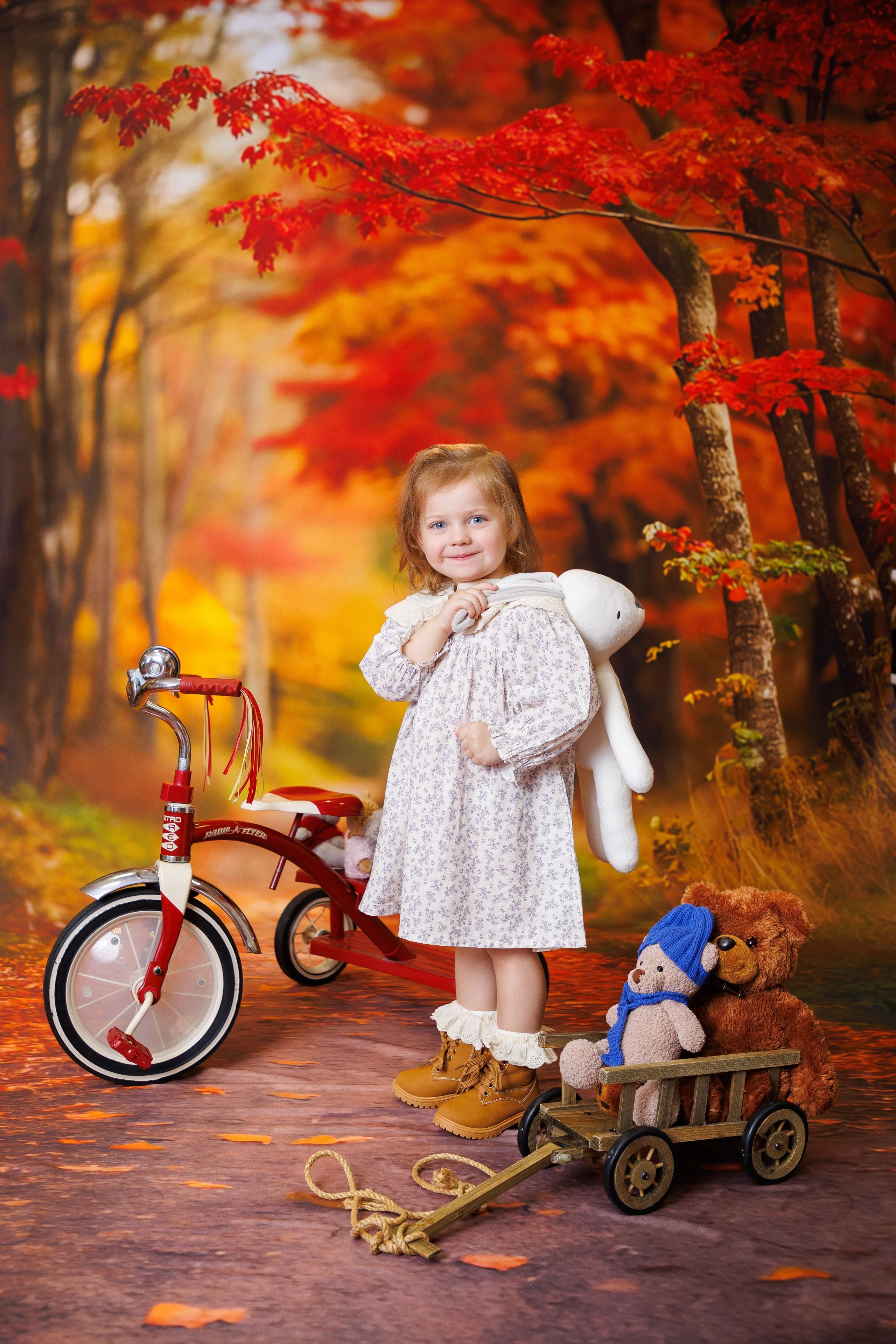 Велосипед. Детская фотостудия Москва