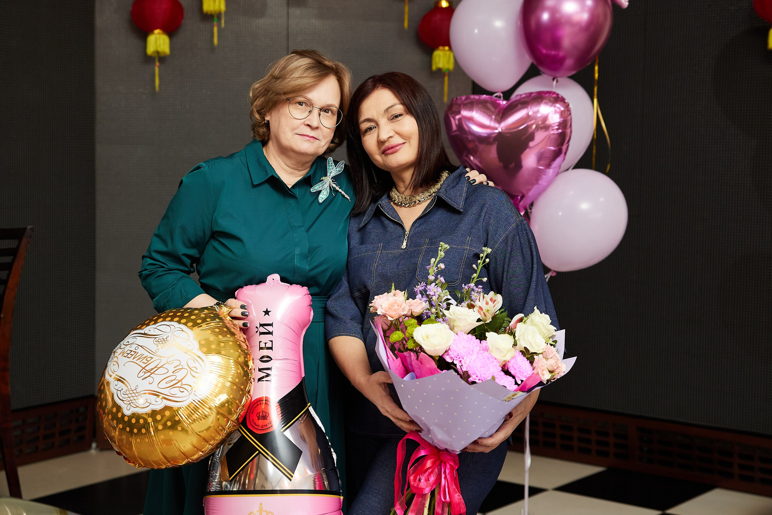 Первые снимки юбилея. Уже в день съёмки