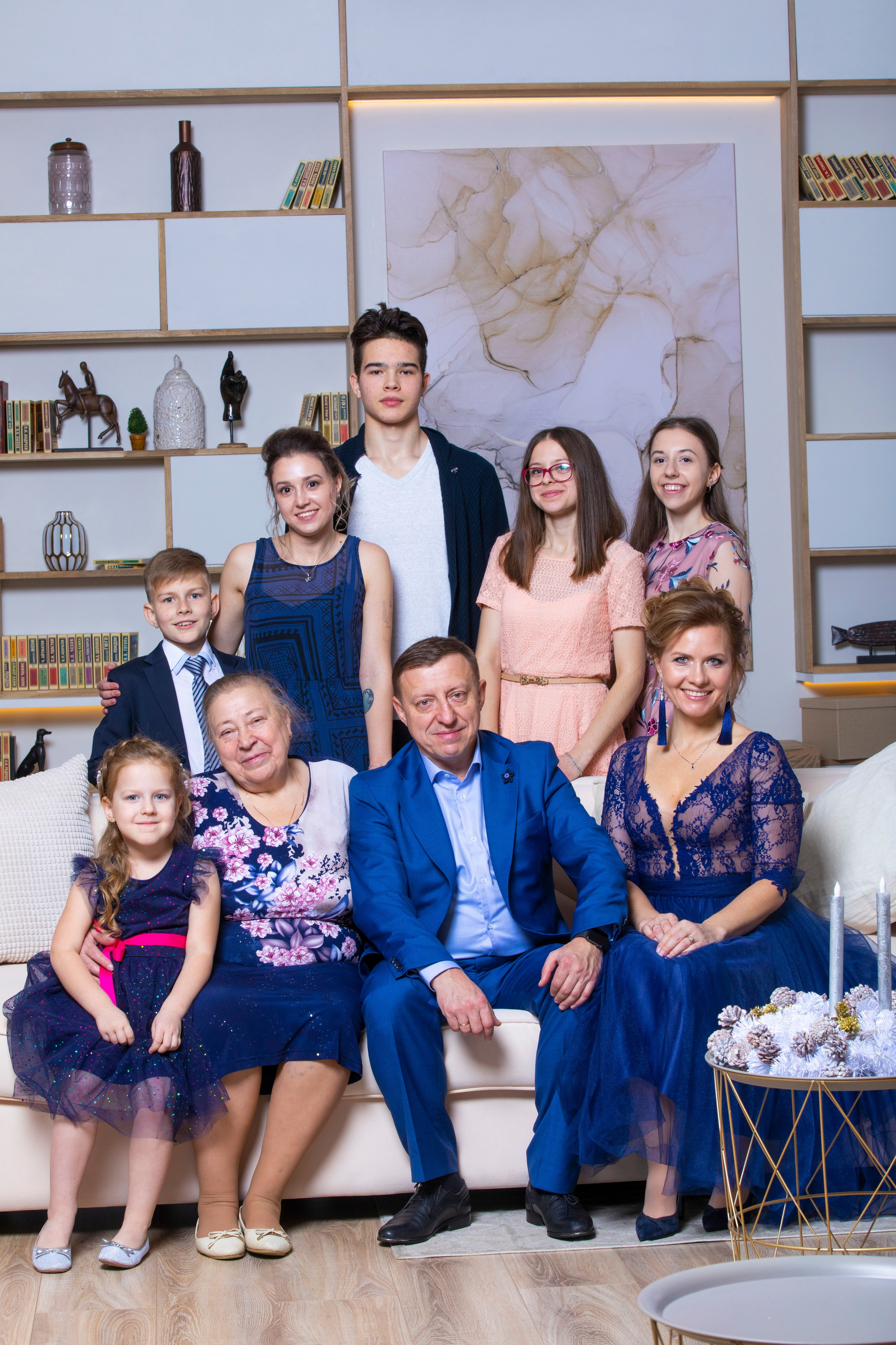 Семейные Съёмки в студии. ФОТОХУДОЖНИК