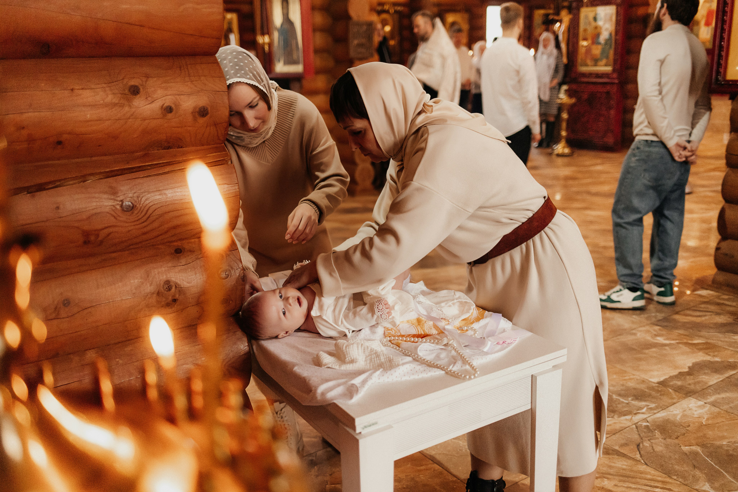 Крещение Алисы. Семейный и детский фотограф в Нижнем Новгороде Буслаева Мария