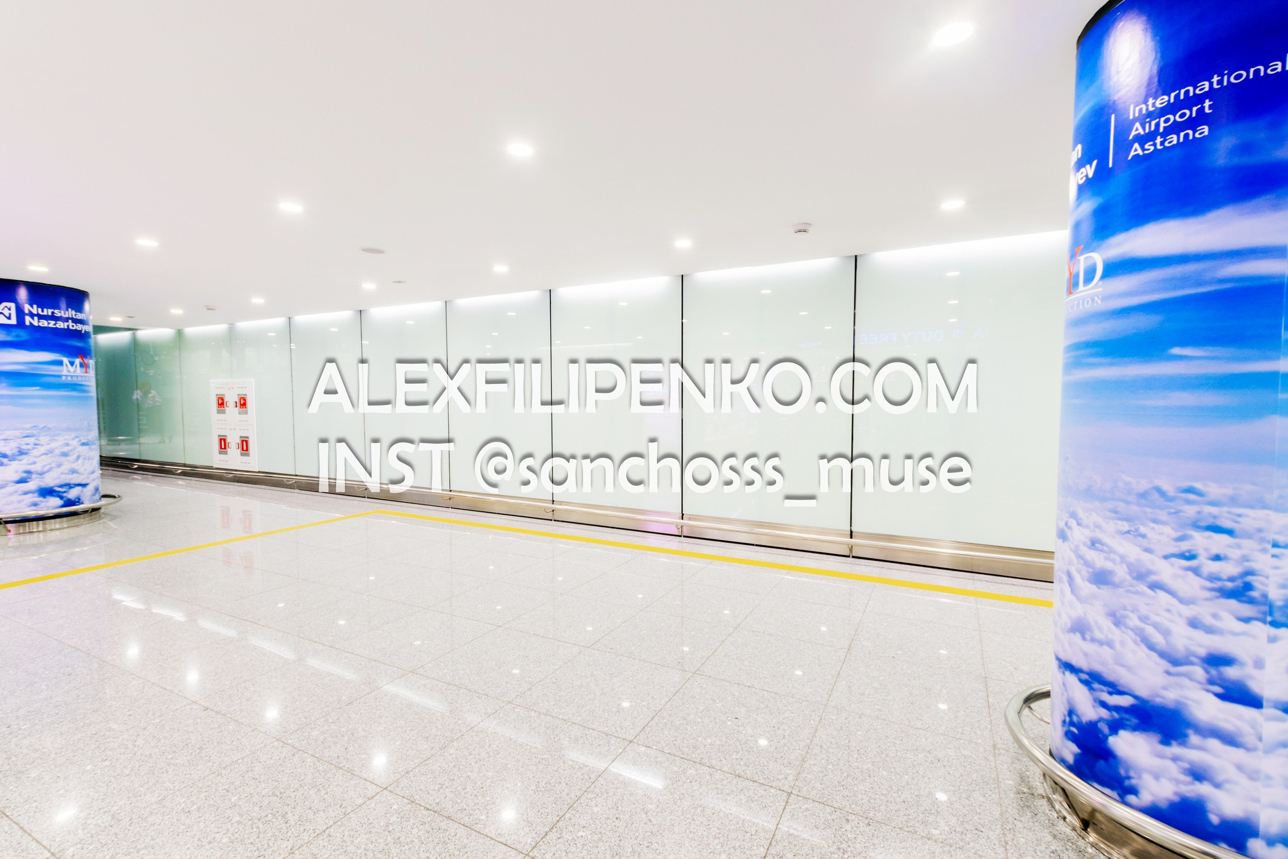 Фотосъемка для рекламного оператора MYD Production в Аэропорту Астаны. Фотограф интерьера недвижимости и архитектуры в Астане