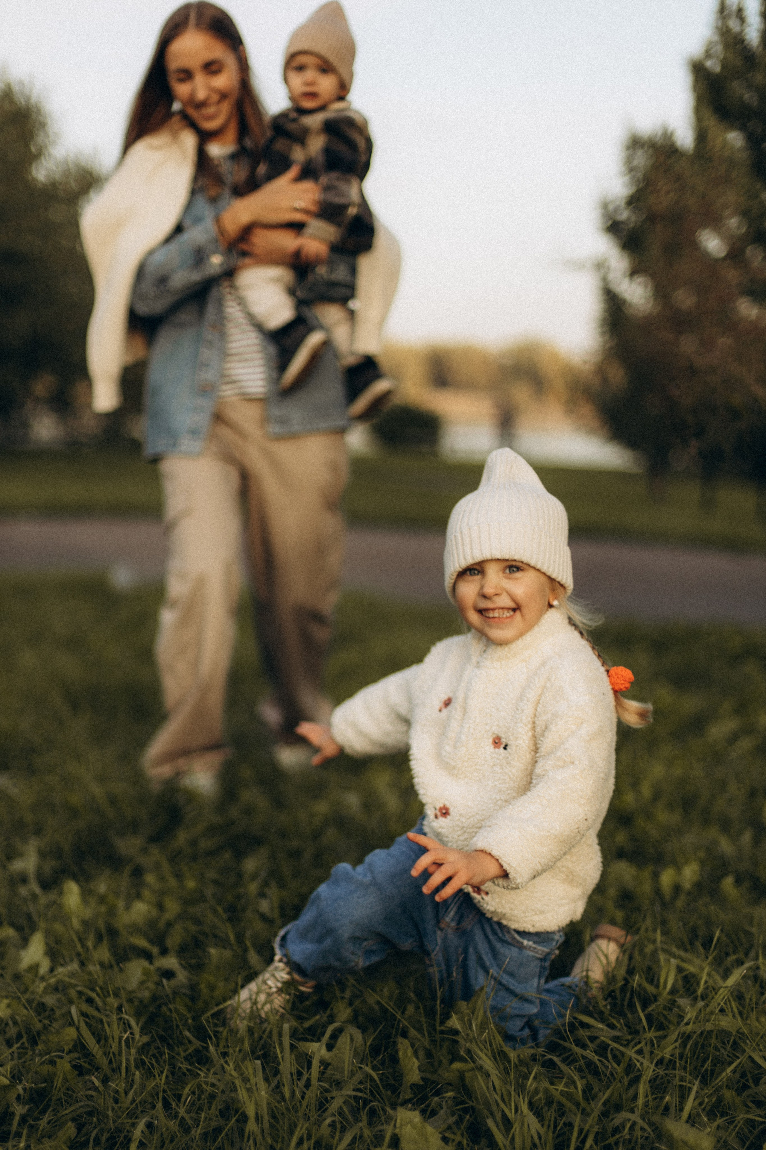 Тоня, София (3 года) и Леон (1 год). Семейный и детский фотограф Красноярск Иркутск Денк Анна