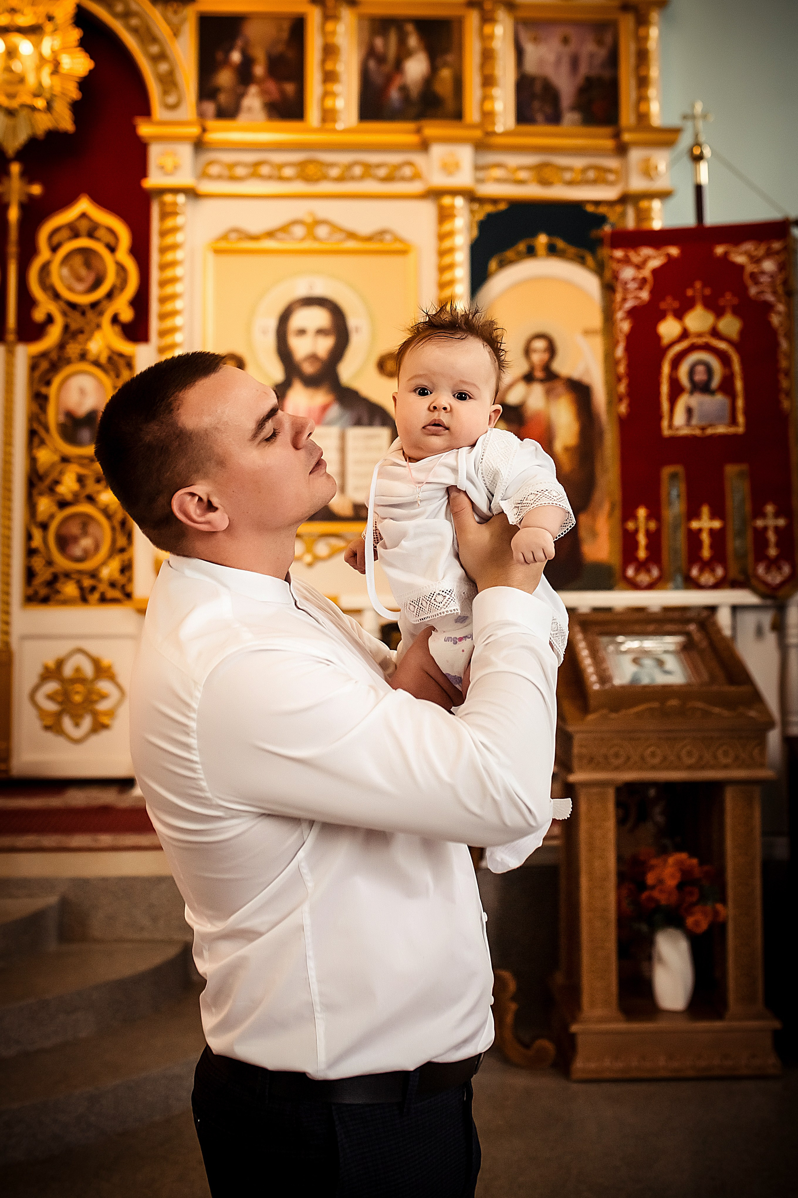 Крещение Верочки