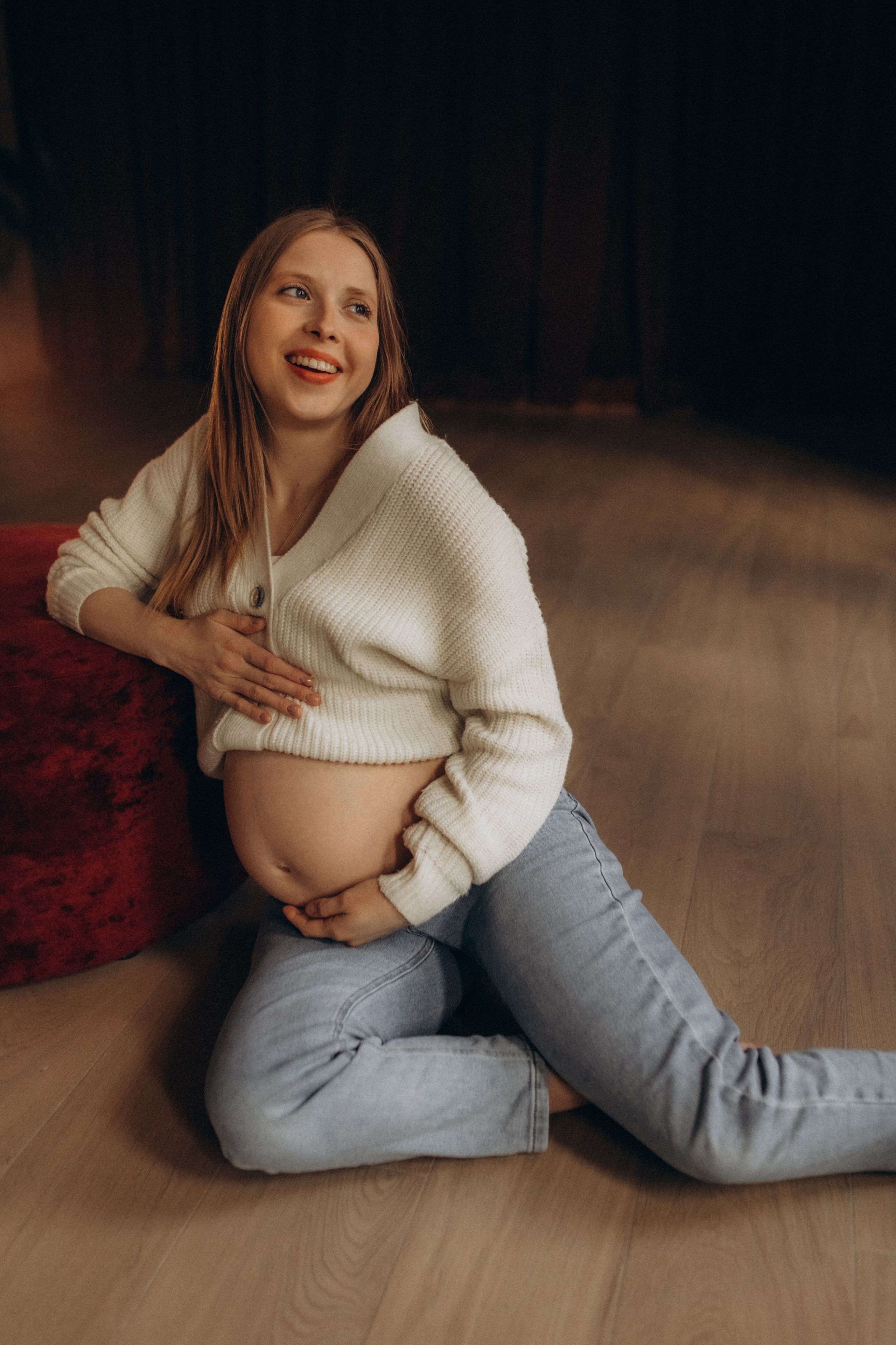 12.04 Илья и Даша. В ожидании чуда. Семейный и домашний фотограф Советский Югорск Екатерина Цыганок