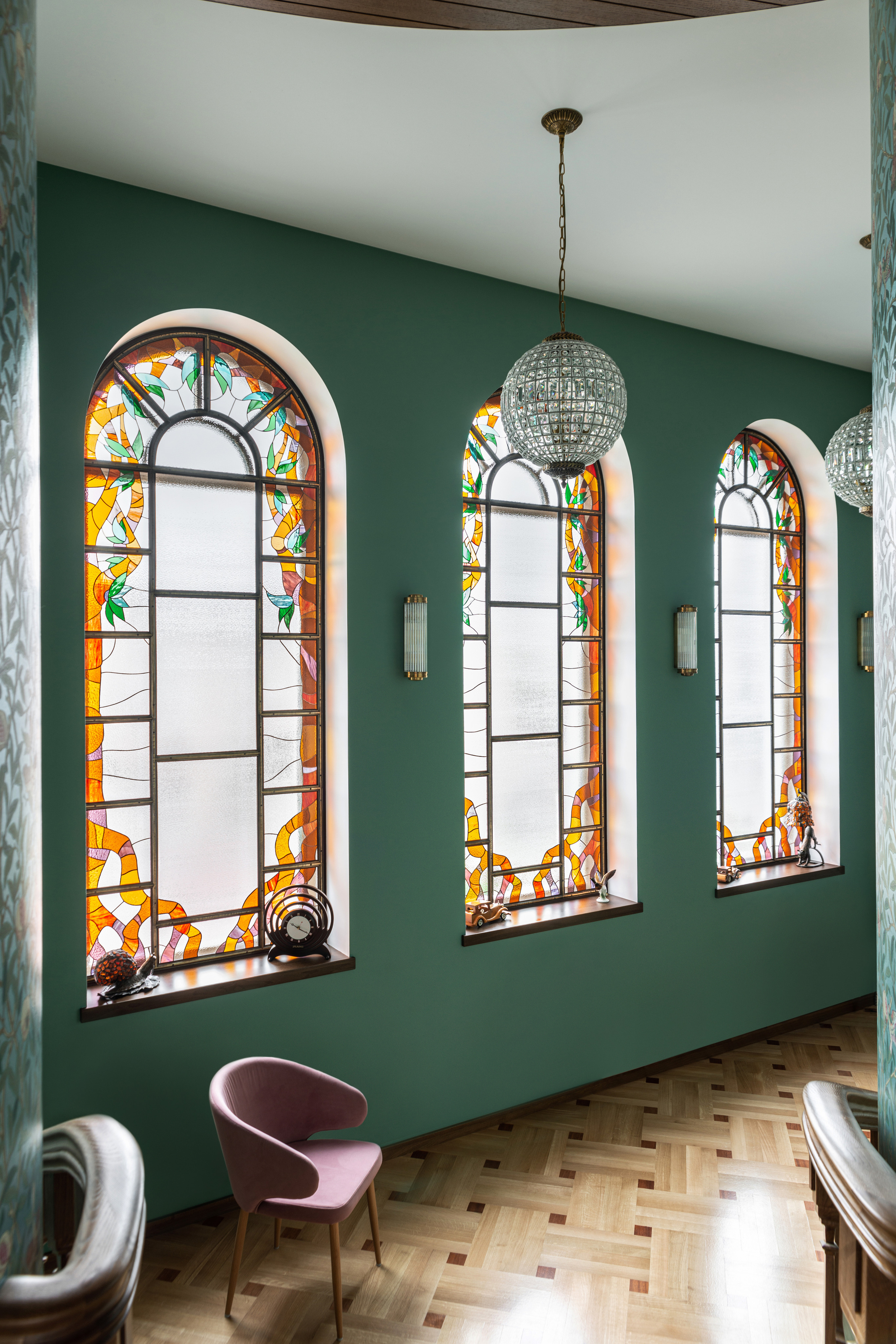 Витраж в технике Тиффани