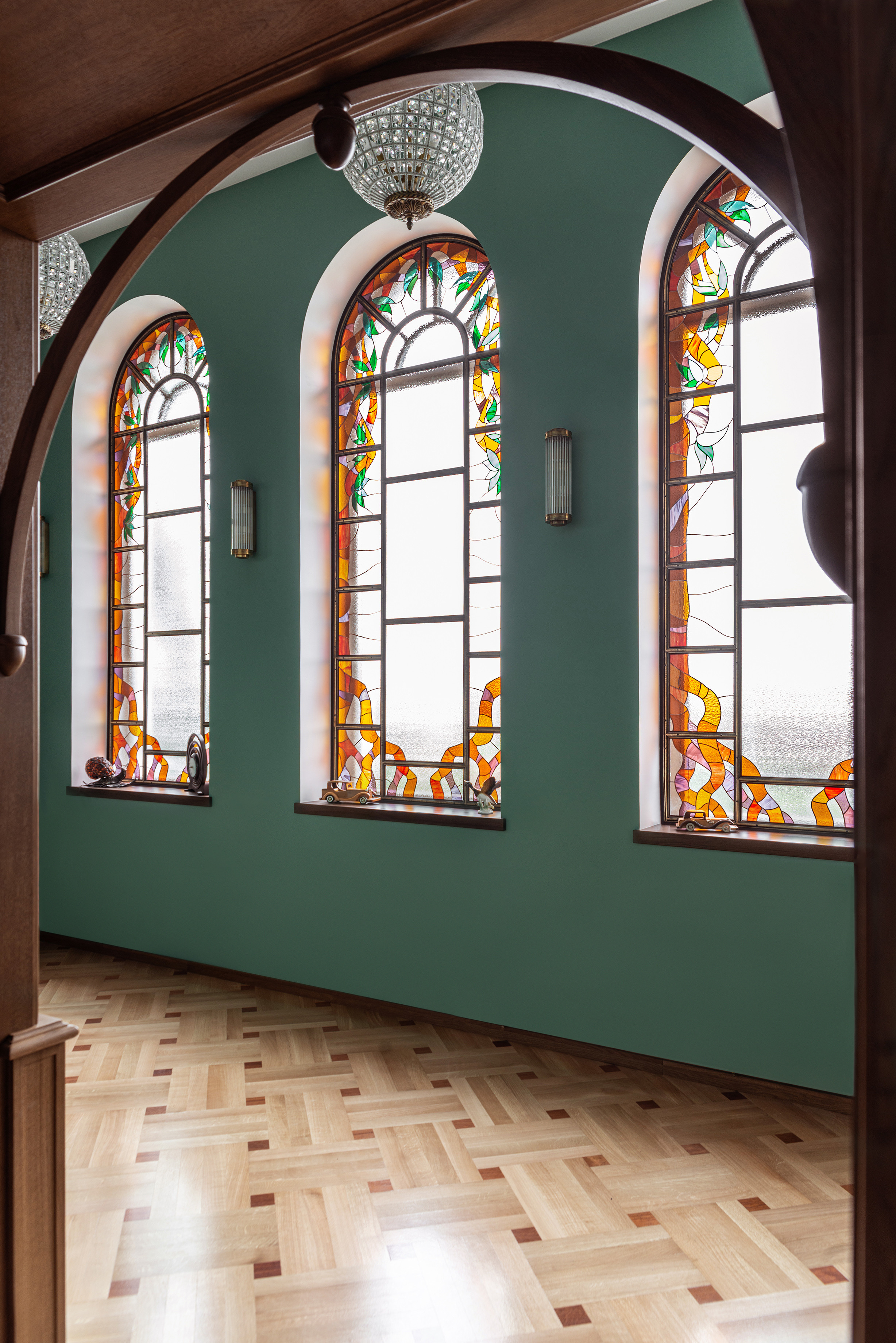 Витражные окна 