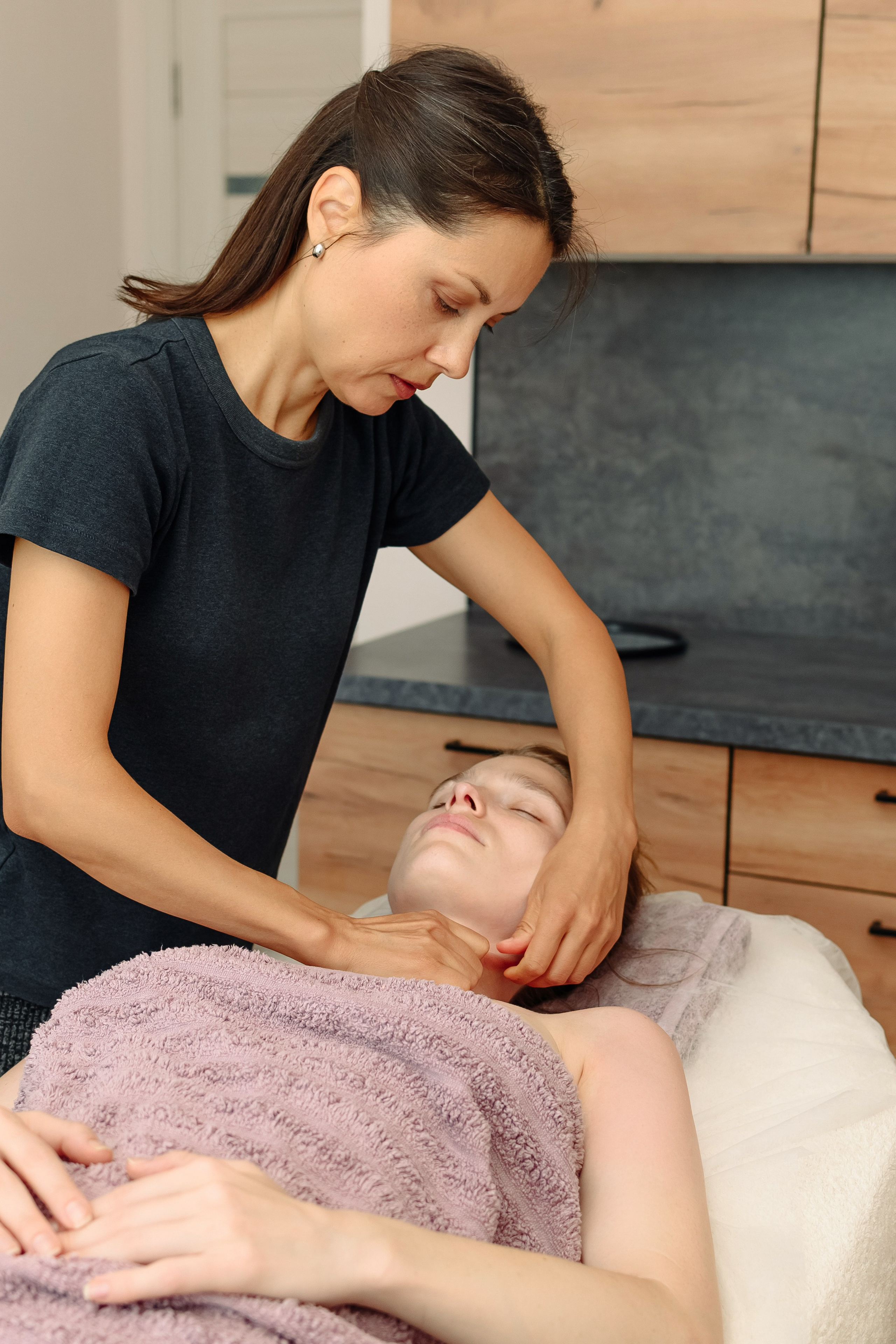 Татьяна Хомич. Съемка для массажиста. Фотограф в Екатеринбурге Артём Зайнетдинов