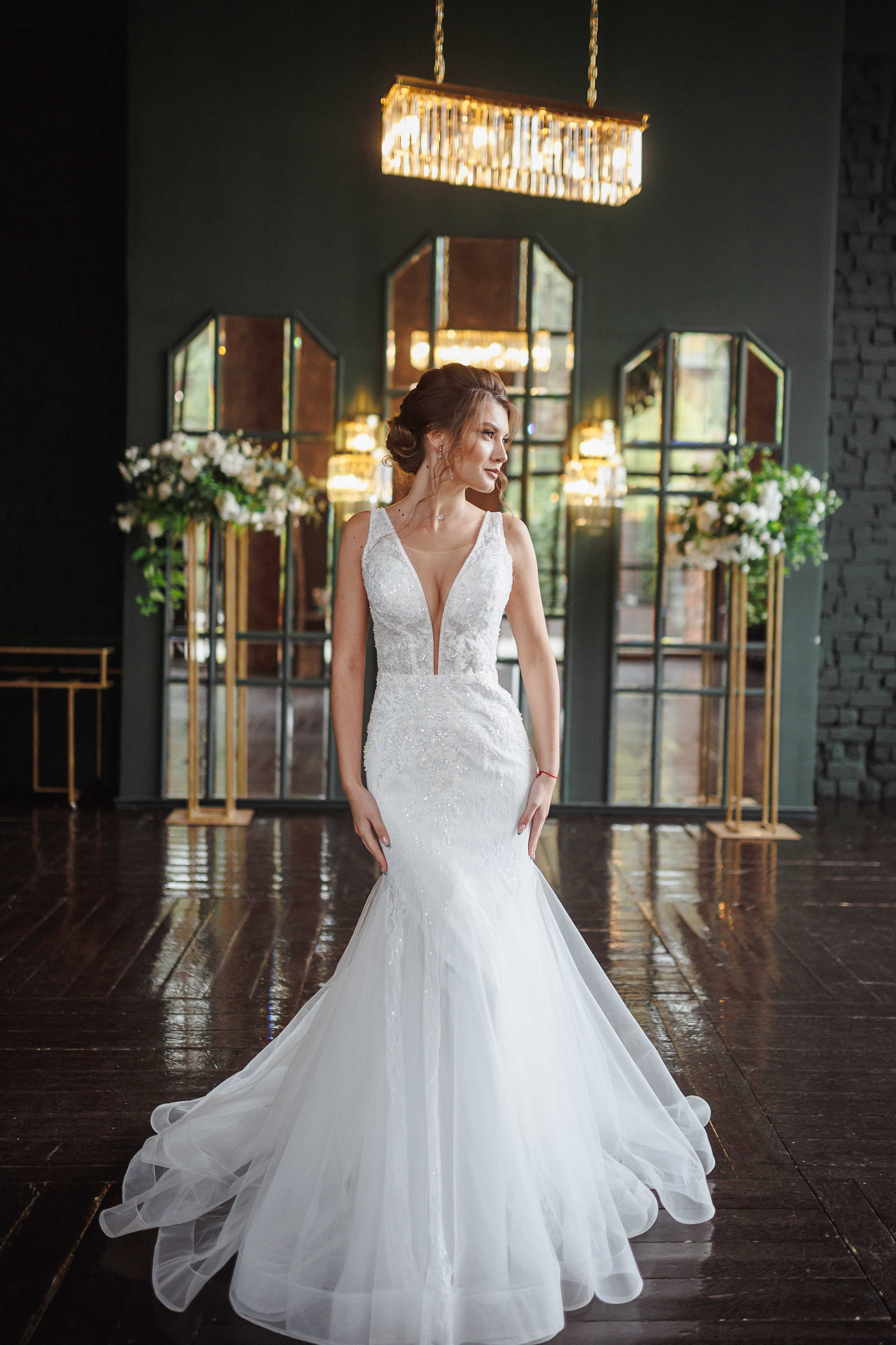 Портрет невесты в полный рост в студии 12.24