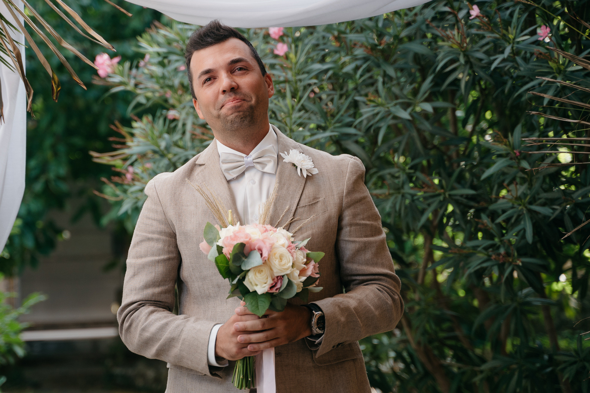 A Fire in the Pool. Hochzeitsfotograf, Familienfotograf Stuttgart, Deutschland. Alex Popov