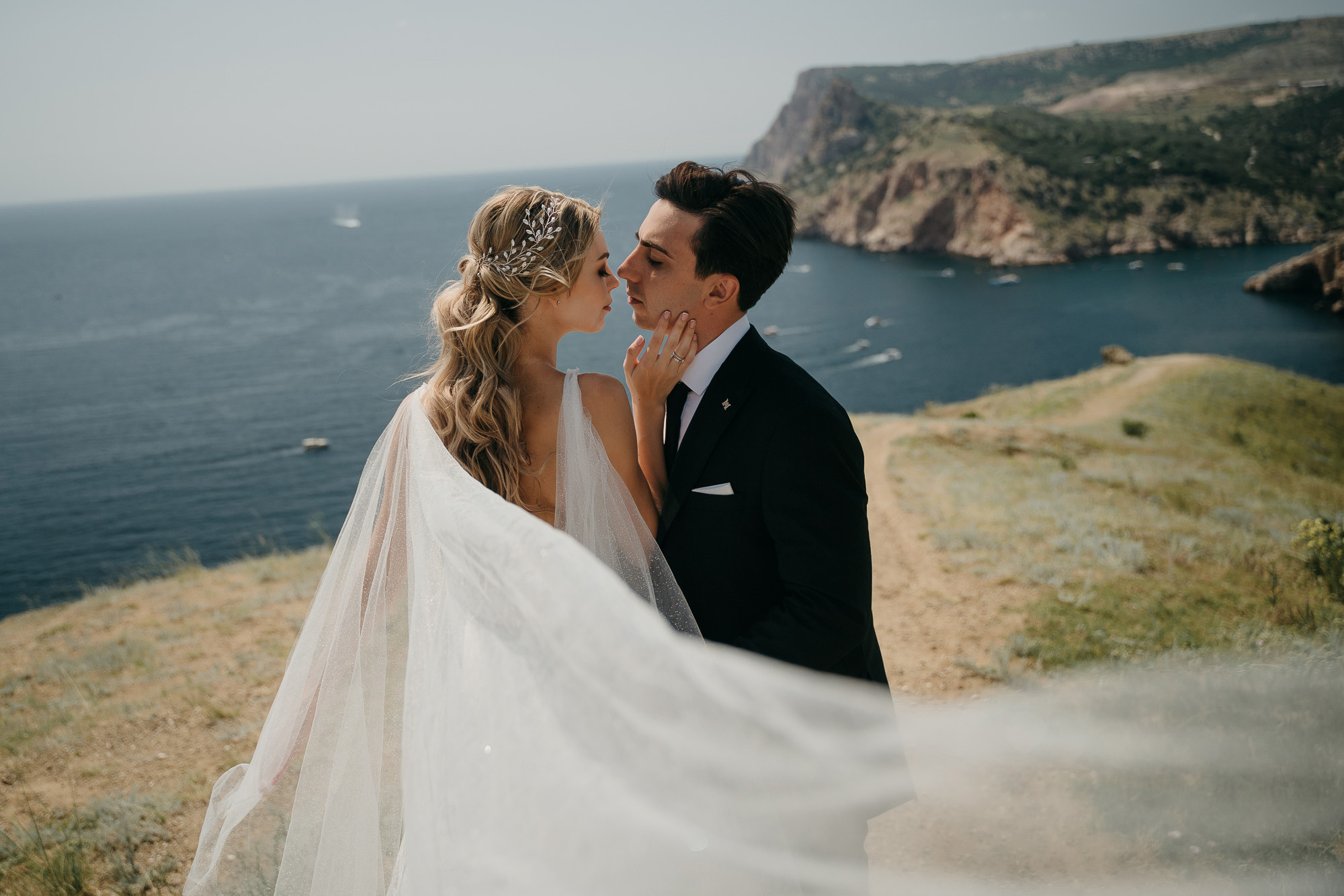 Свадьба в Крыму — Балаклава, Алимова Балка. Фотограф Алексей Попов. Свадебный и семейный фотограф Алексей Попов. Штутгарт, Германия