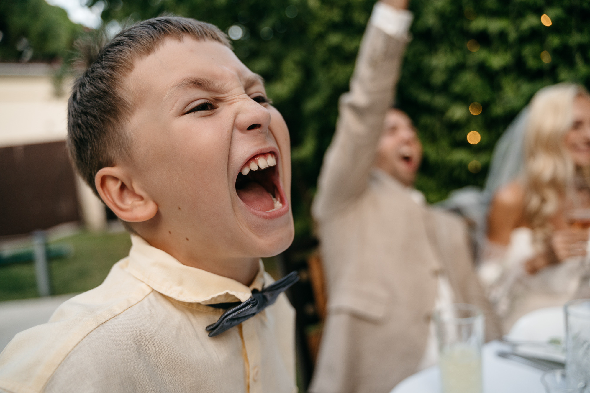 A Fire in the Pool. Hochzeitsfotograf, Familienfotograf Stuttgart, Deutschland. Alex Popov