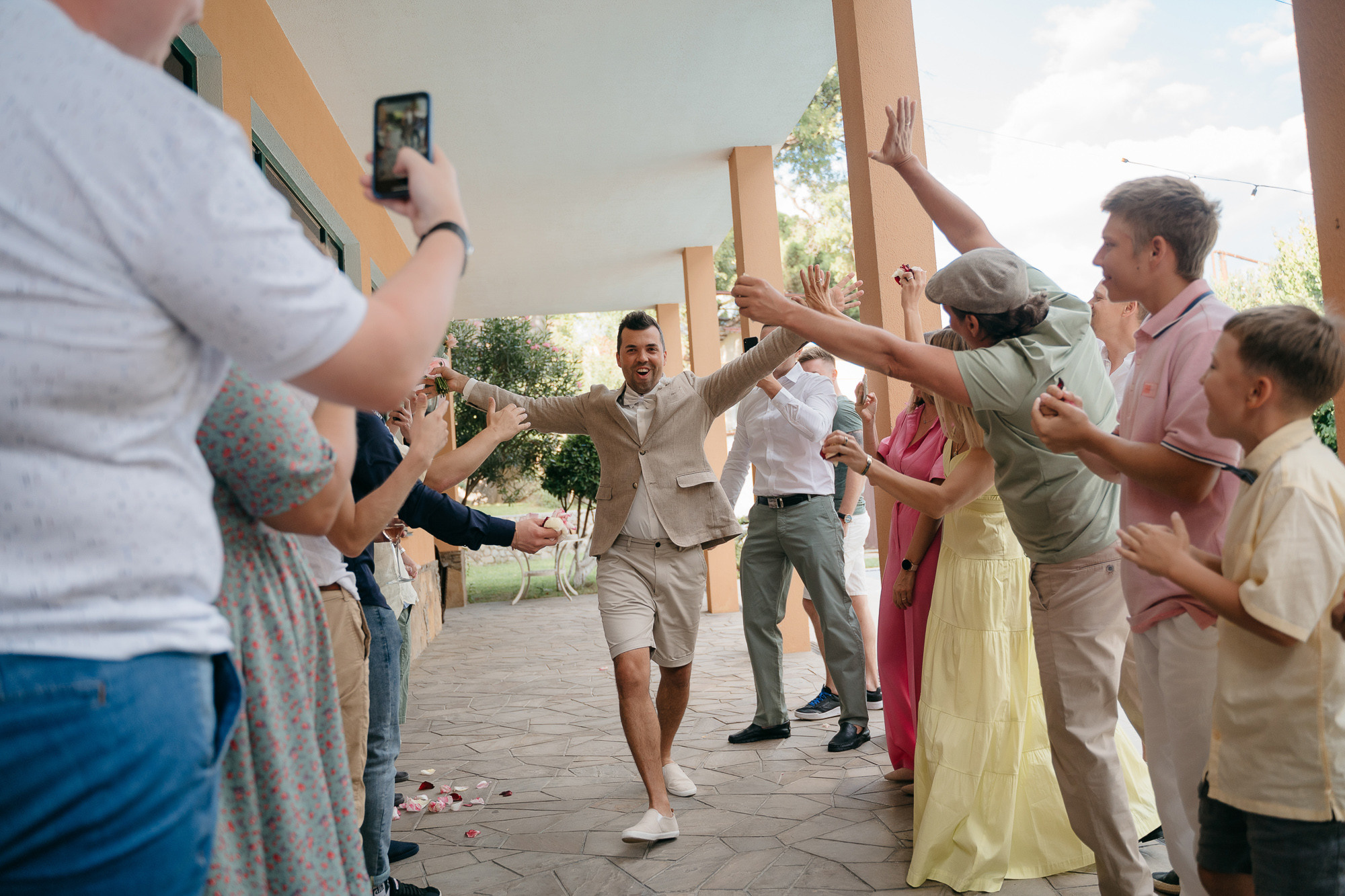 A Fire in the Pool. Hochzeitsfotograf, Familienfotograf Stuttgart, Deutschland. Alex Popov