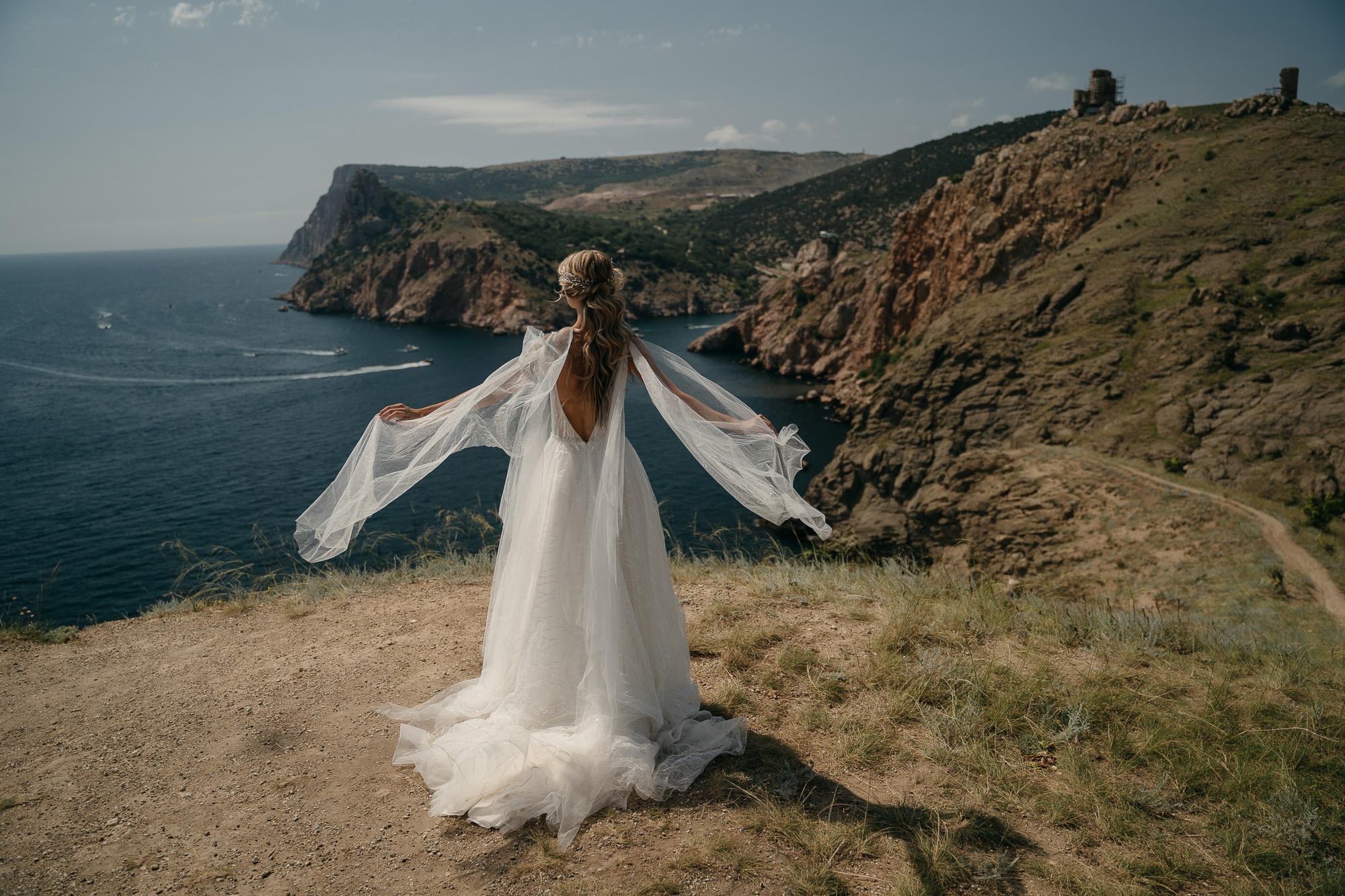 Свадьба в Крыму — Балаклава, Алимова Балка. Фотограф Алексей Попов. Свадебный и семейный фотограф Алексей Попов. Штутгарт, Германия