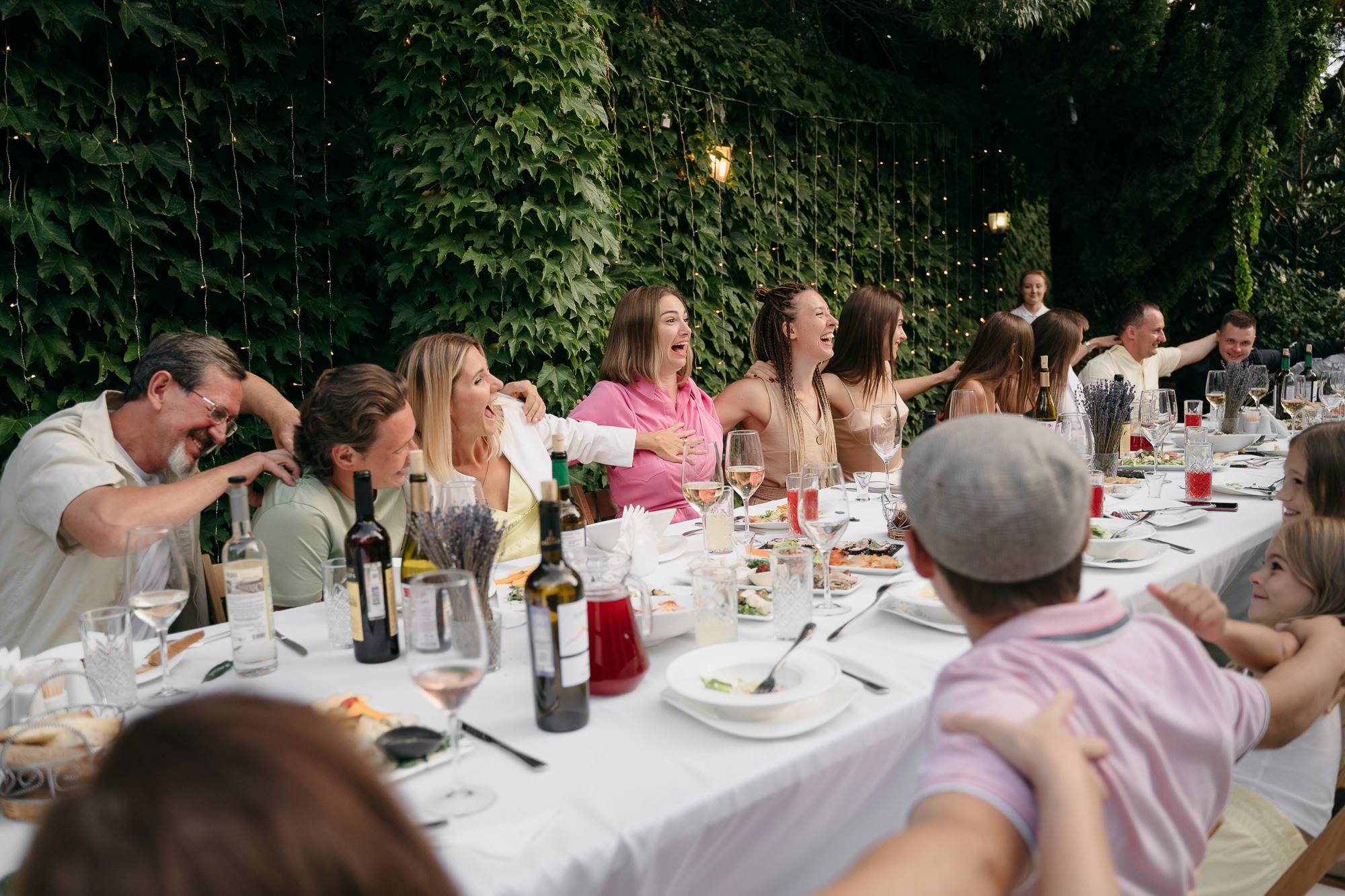 A Fire in the Pool. Hochzeitsfotograf, Familienfotograf Stuttgart, Deutschland. Alex Popov