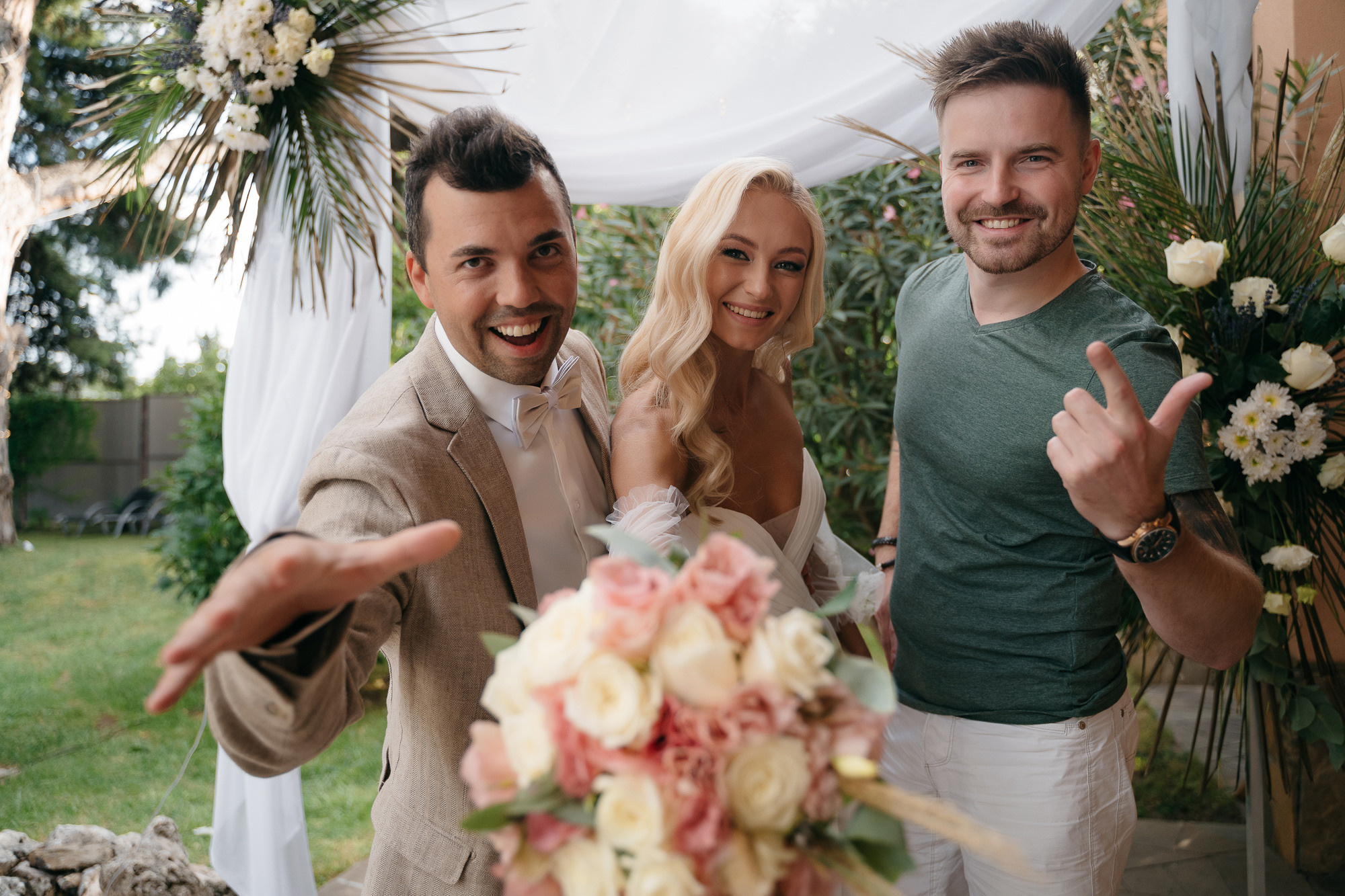A Fire in the Pool. Hochzeitsfotograf, Familienfotograf Stuttgart, Deutschland. Alex Popov