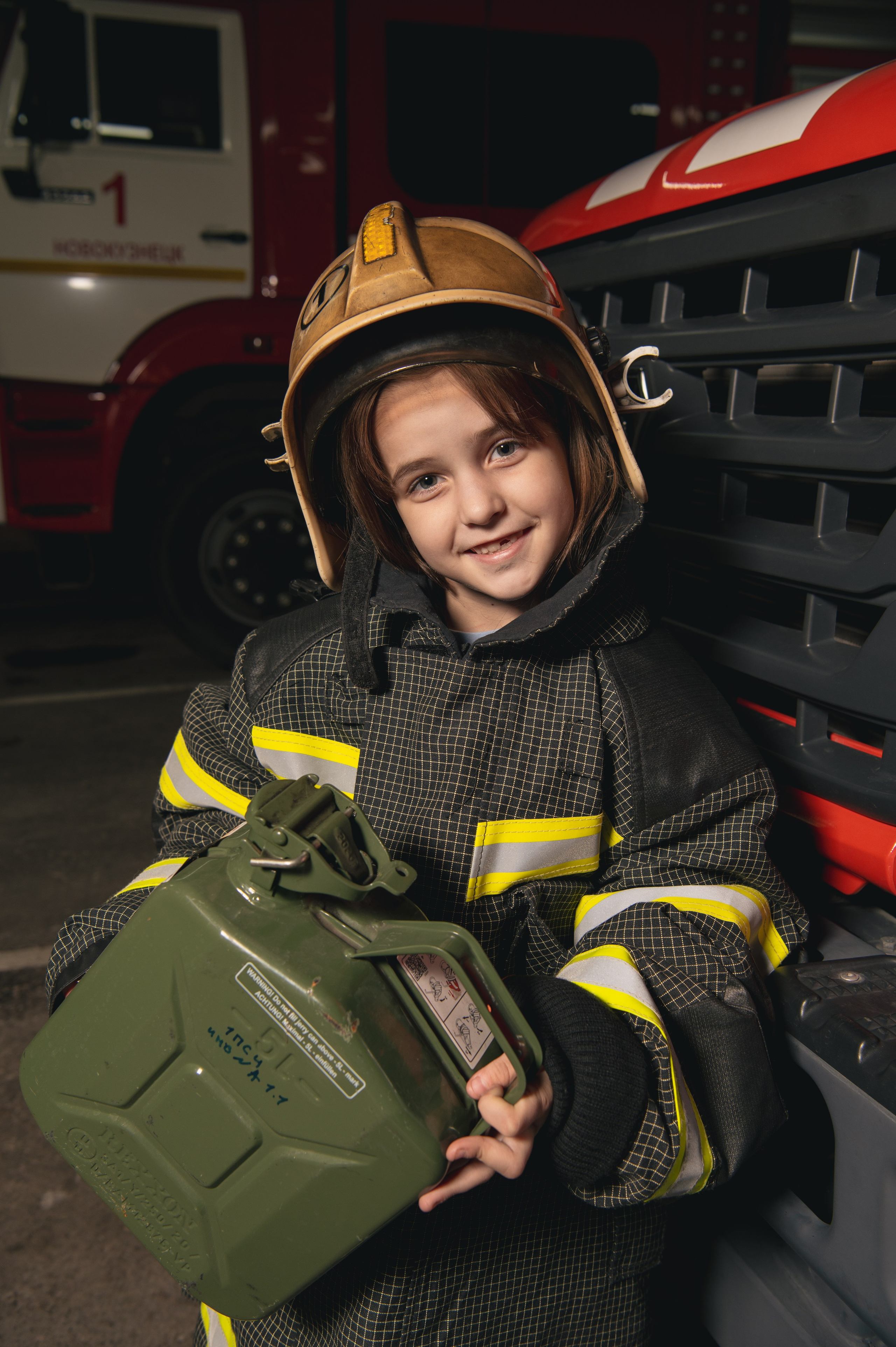 Дети пожарные. Детский фотограф в Новокузнецке Николай Чекалин