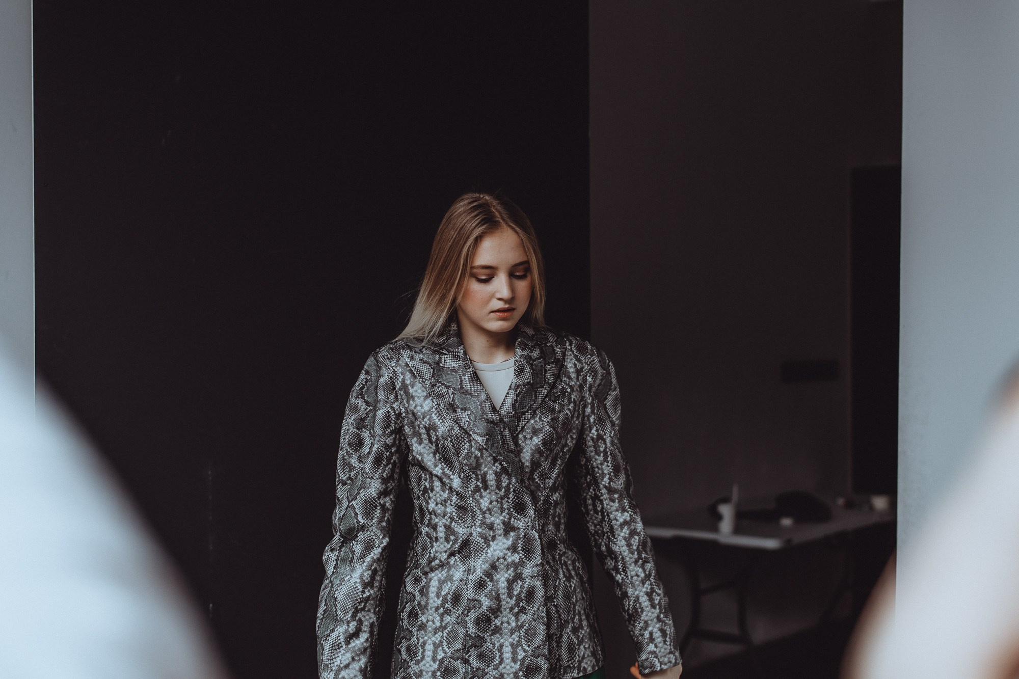 фотосессия модели в студии