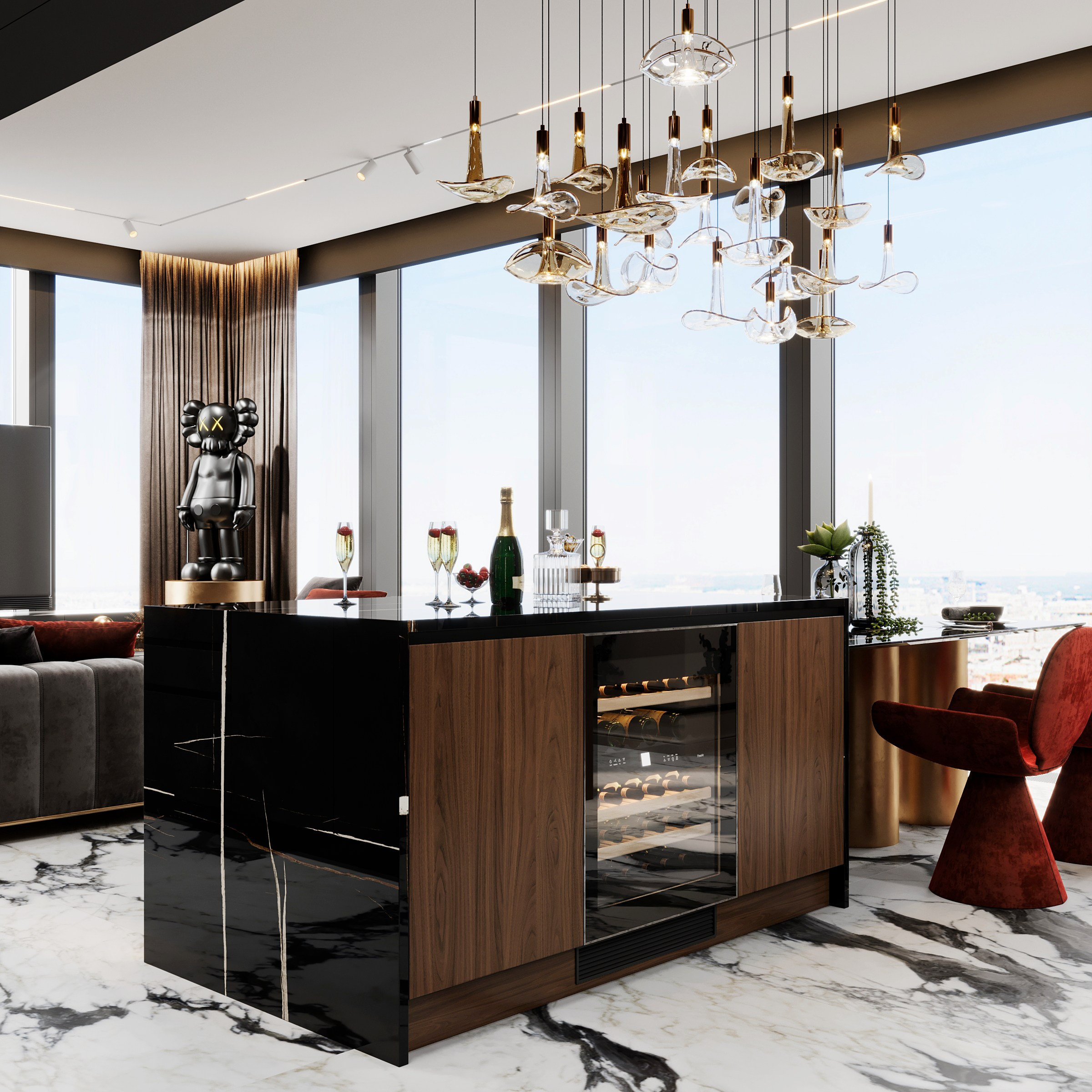 СИТИ FAMOUS. Дизайн-бюро GOHOUSE в Москве