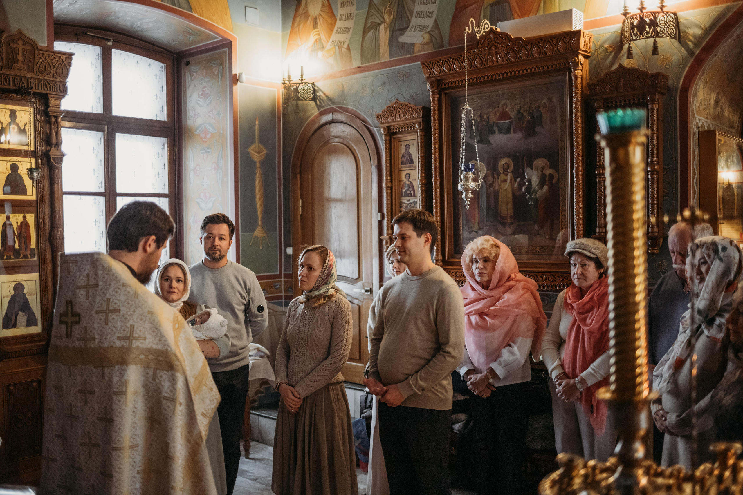 Крещение Тимофея. Семейный и детский фотограф в Москве Александра Нараевская