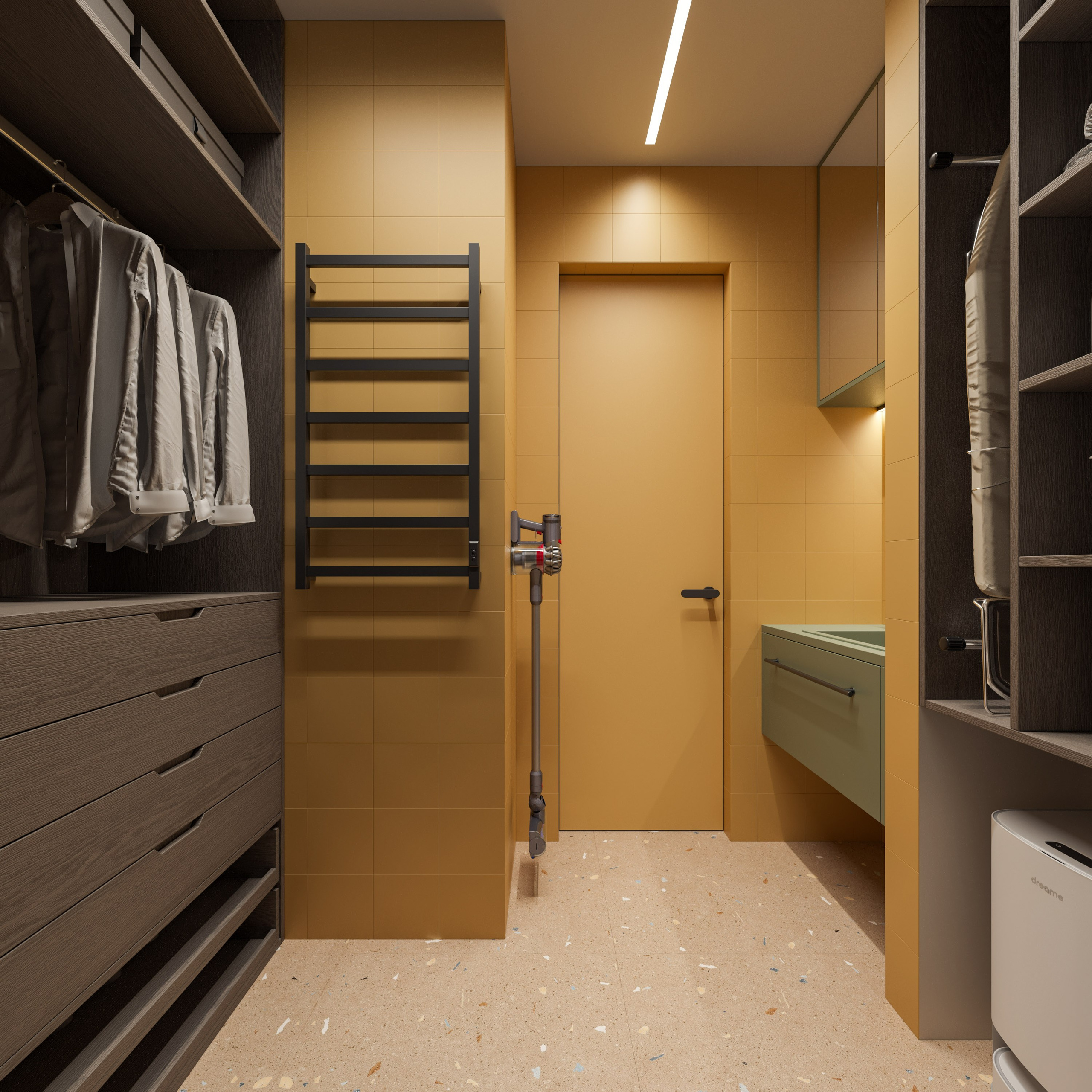 3D Визуализации Квартиры с Цветовыми Акцентами | Портфолио. Визуализатор интерьера в Москве | Брагин Кирилл