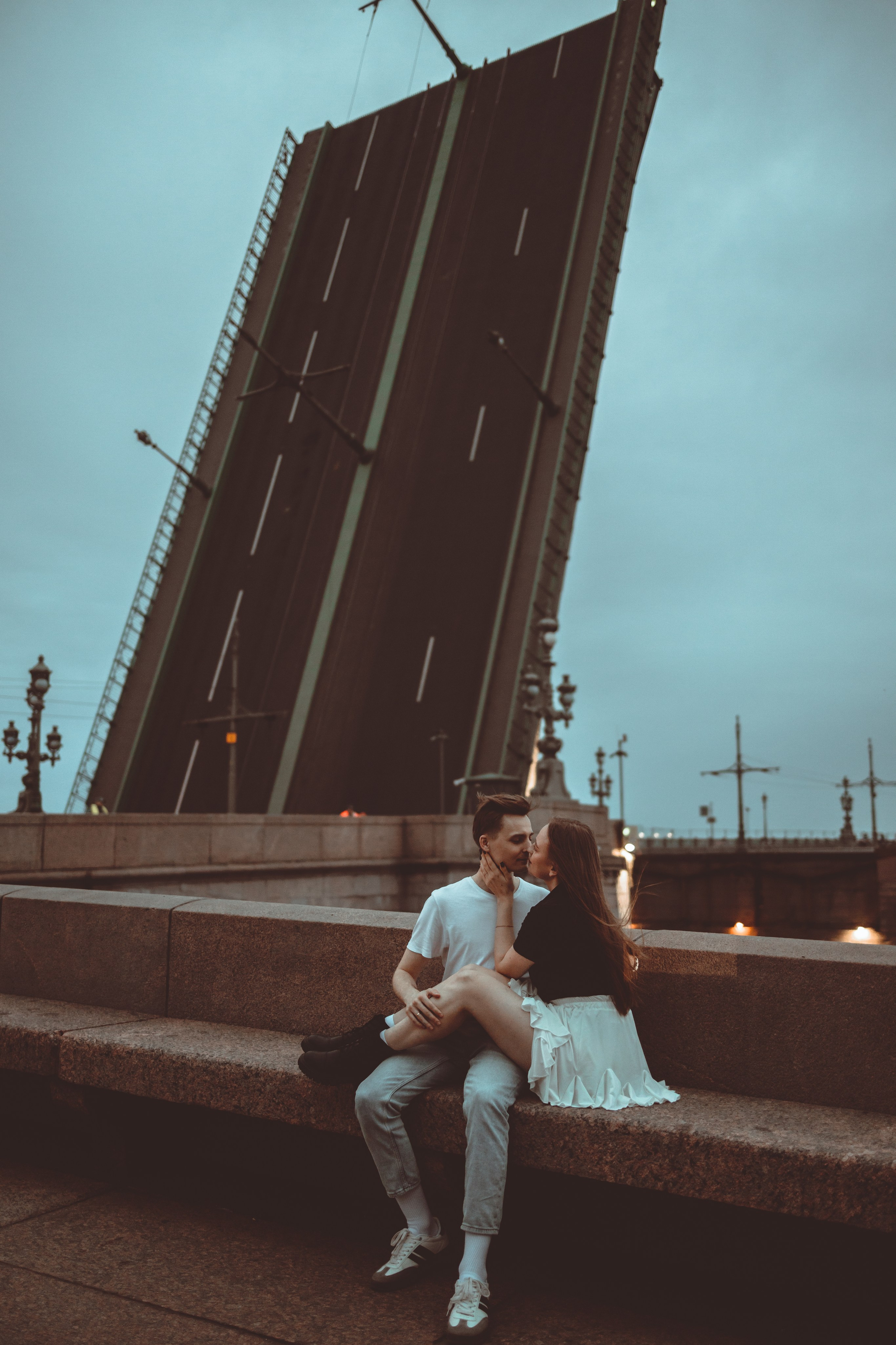 Разводные мосты. Свадебный фотограф Санкт-Петербург — Юлия Малькова