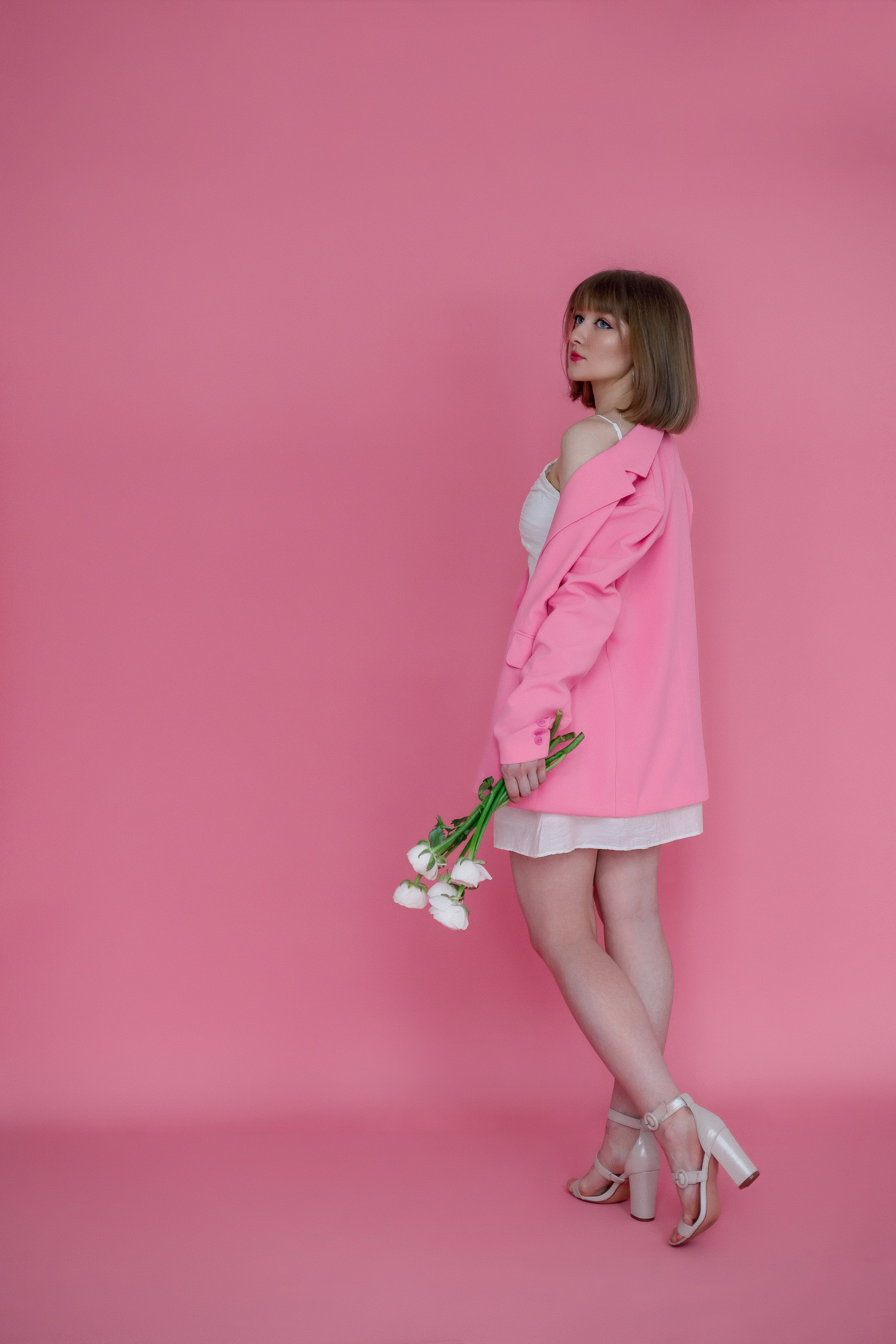 Контент-съёмка для салона цветов. Розовый зал. Фотограф Марина Юдина. Подольск, Москва