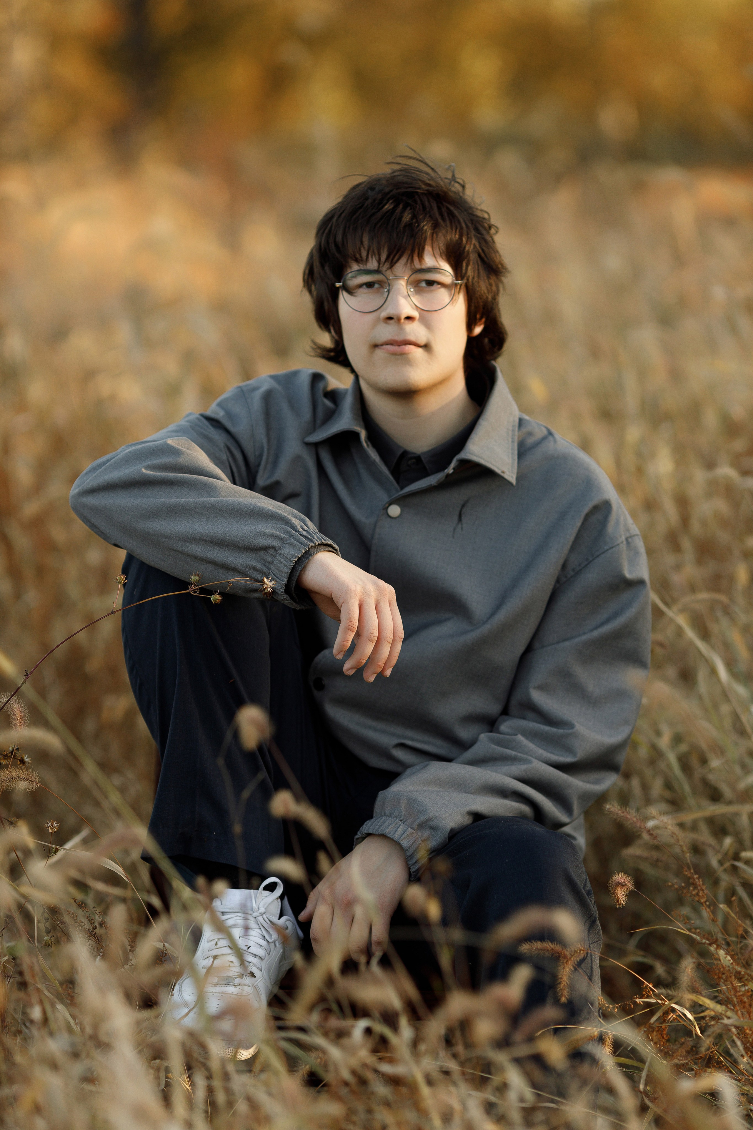 Осень 11 класс (съемка в поле). Photoalbum-vl.ru