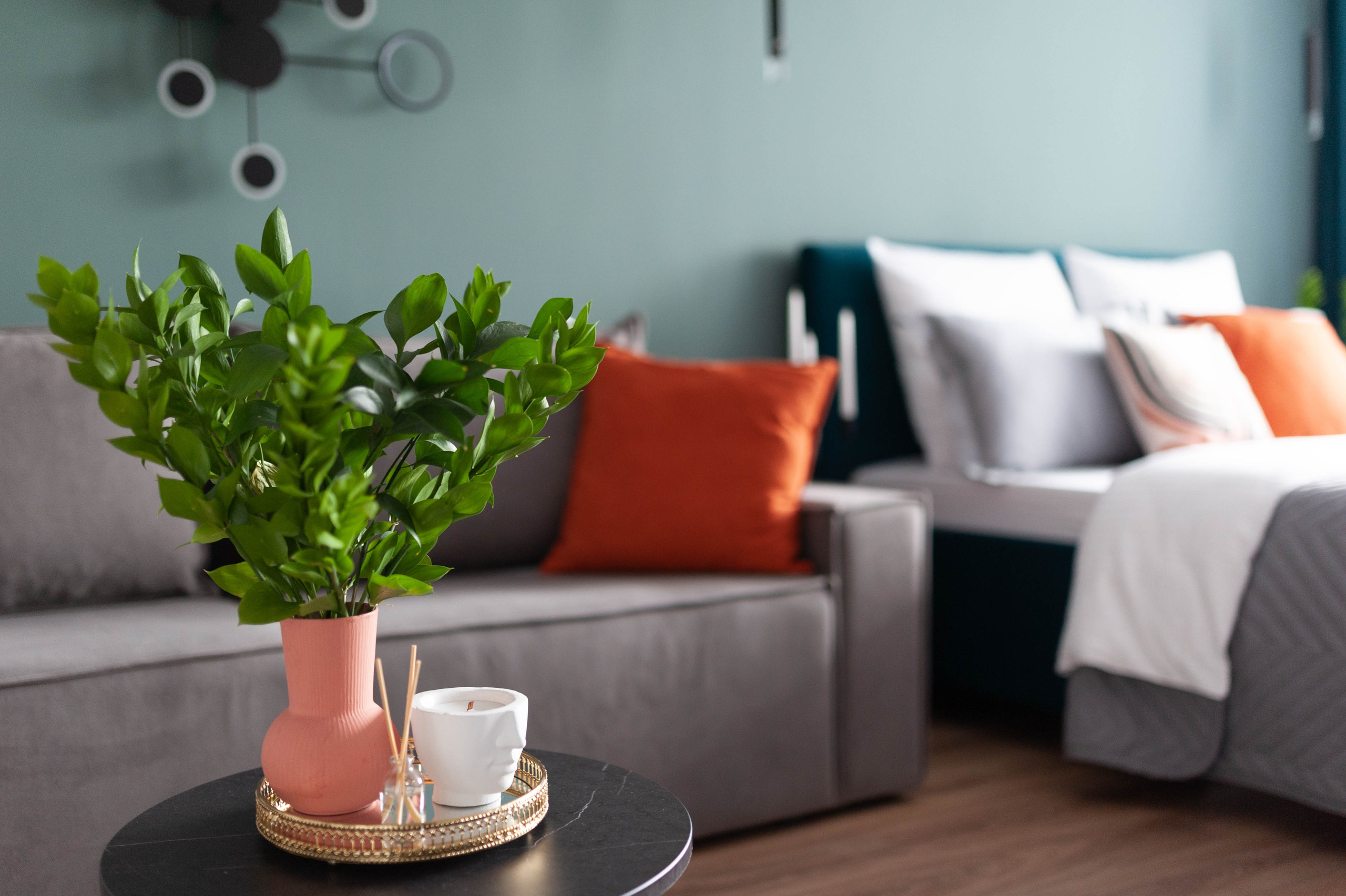 Съемка 1-к квартиры для посуточной аренды. г. Кострома. Интерьерный фотограф в Ярославле. Вероника Лазыкина