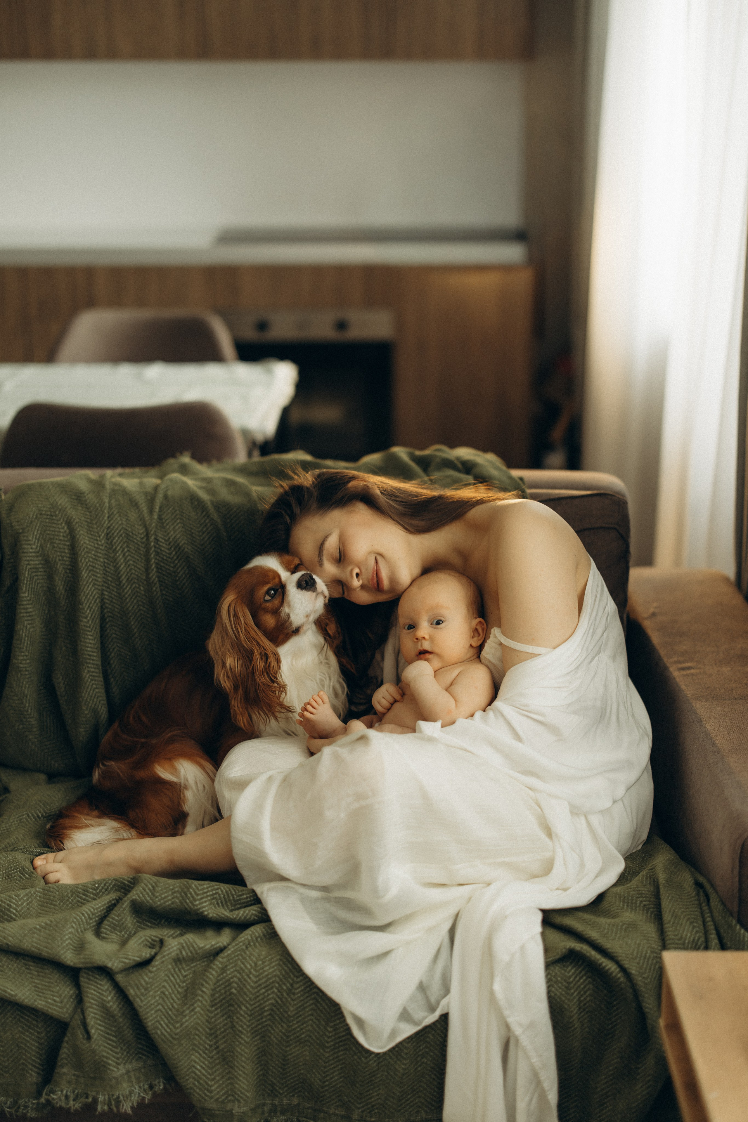 Аня, Ефим, Лимон. Семейный фотограф Оля Гладченко