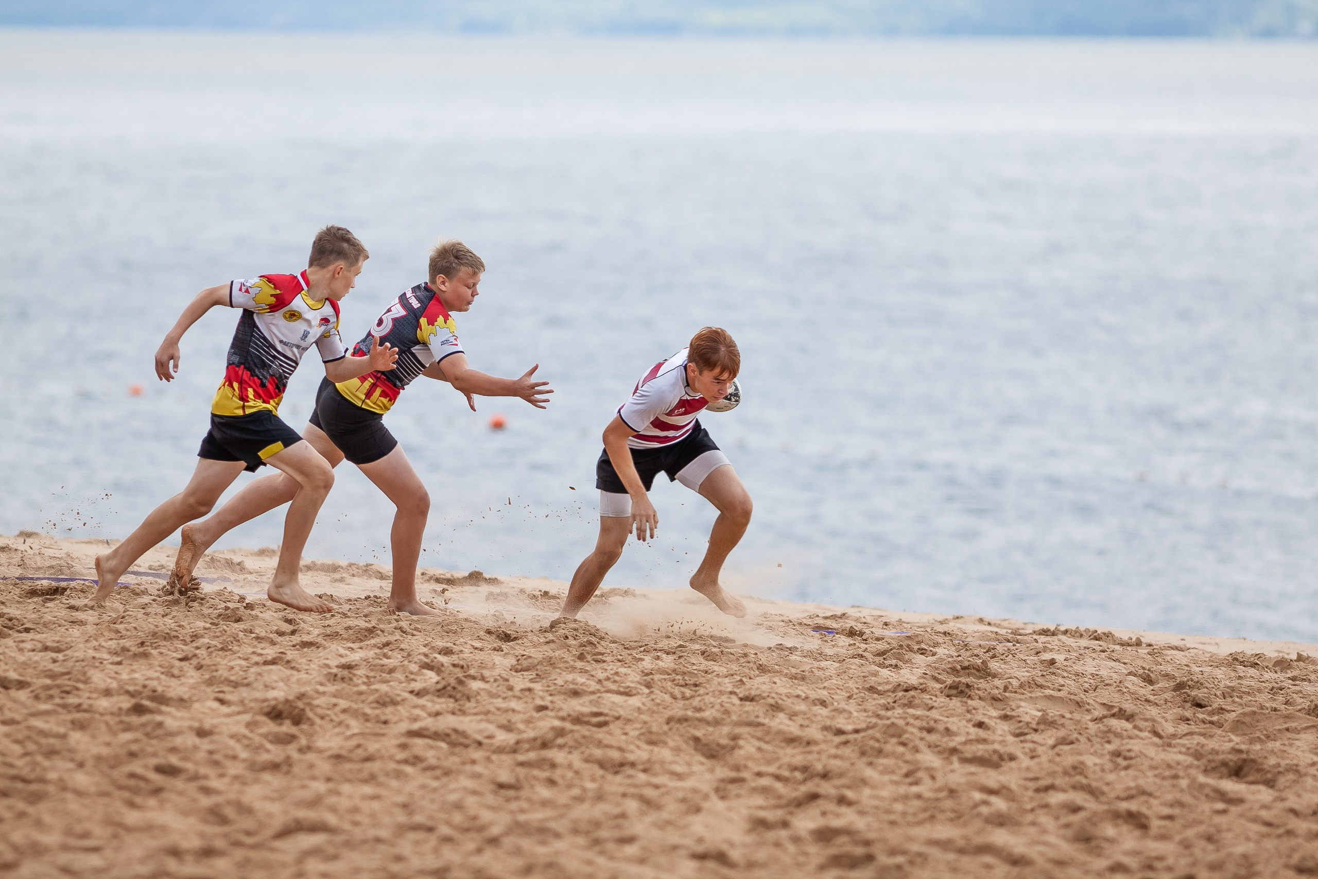 «Кубок «Молота» по пляжному Регби. Фотография