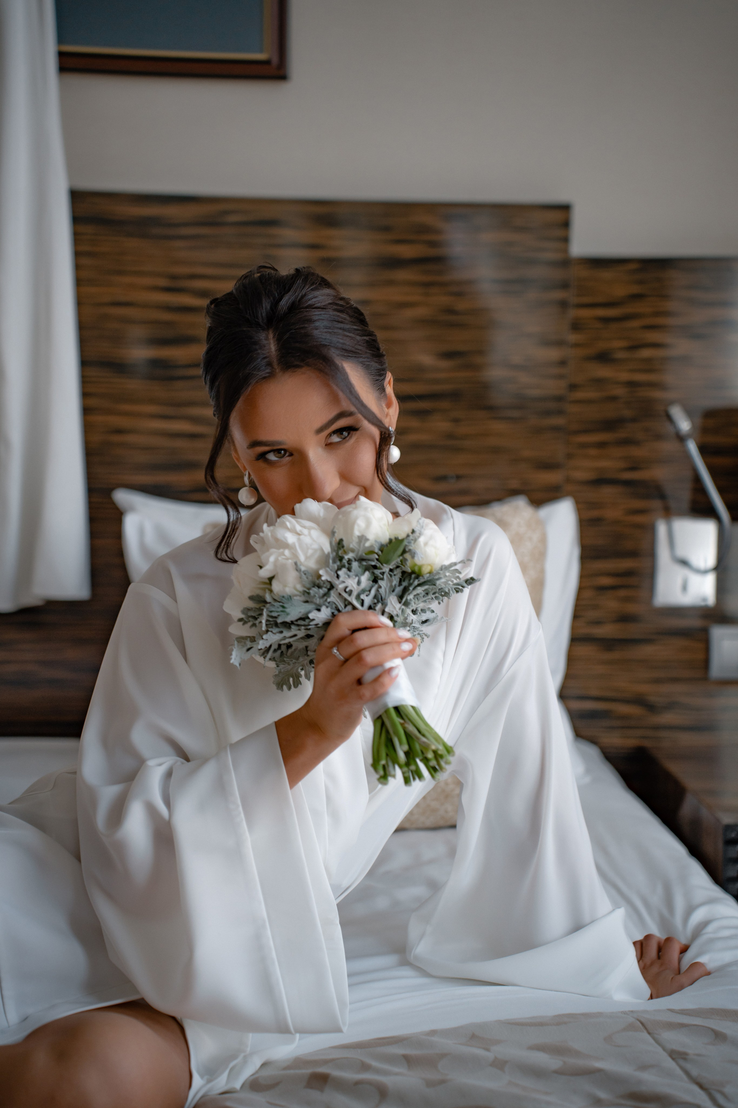 Свадебная фотосессия в отеле Plaza Garden Moscow WTC