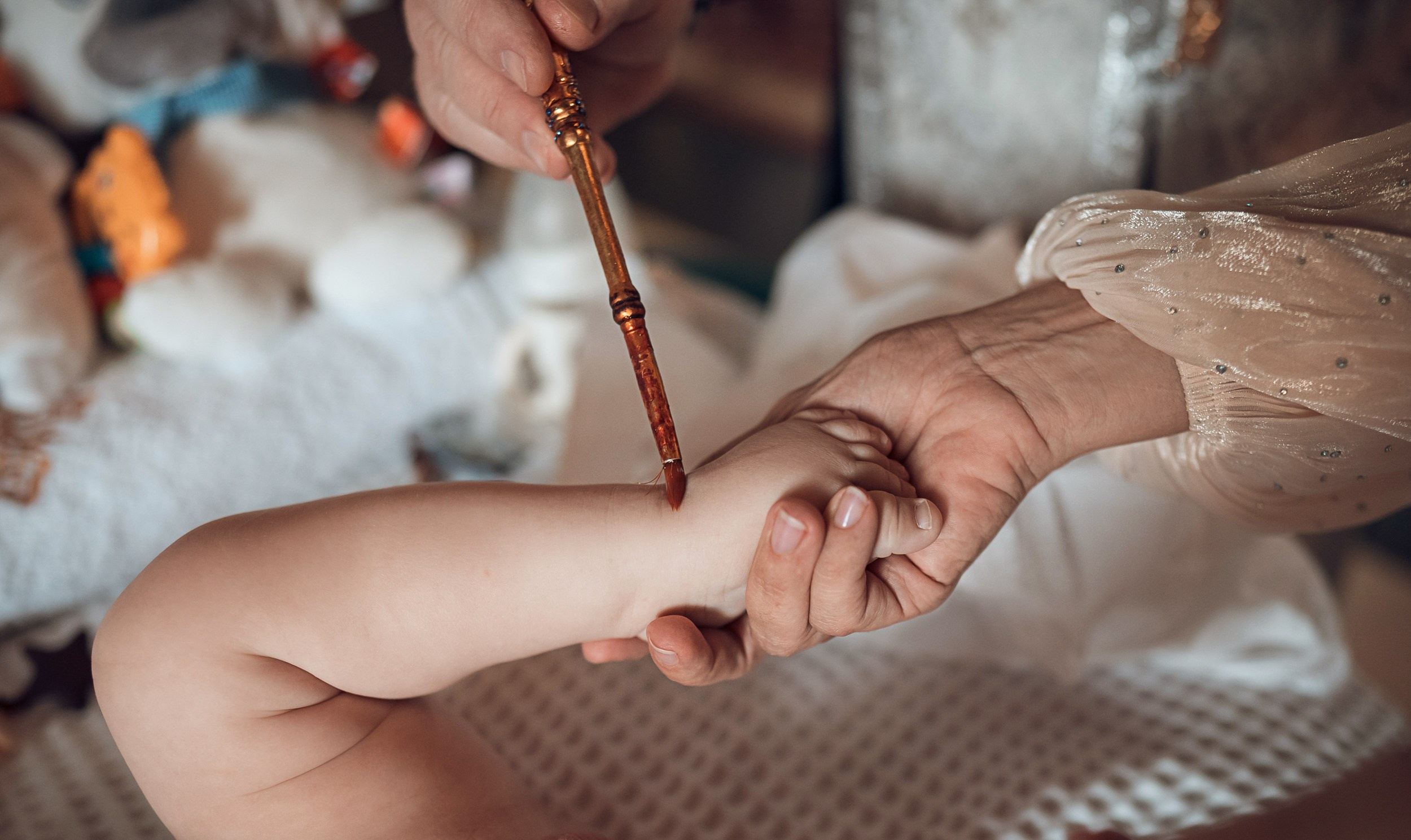 Крещение в храме Прп.Сергия Радонежского с. Орлиное. Церковный фотограф Севастополь
