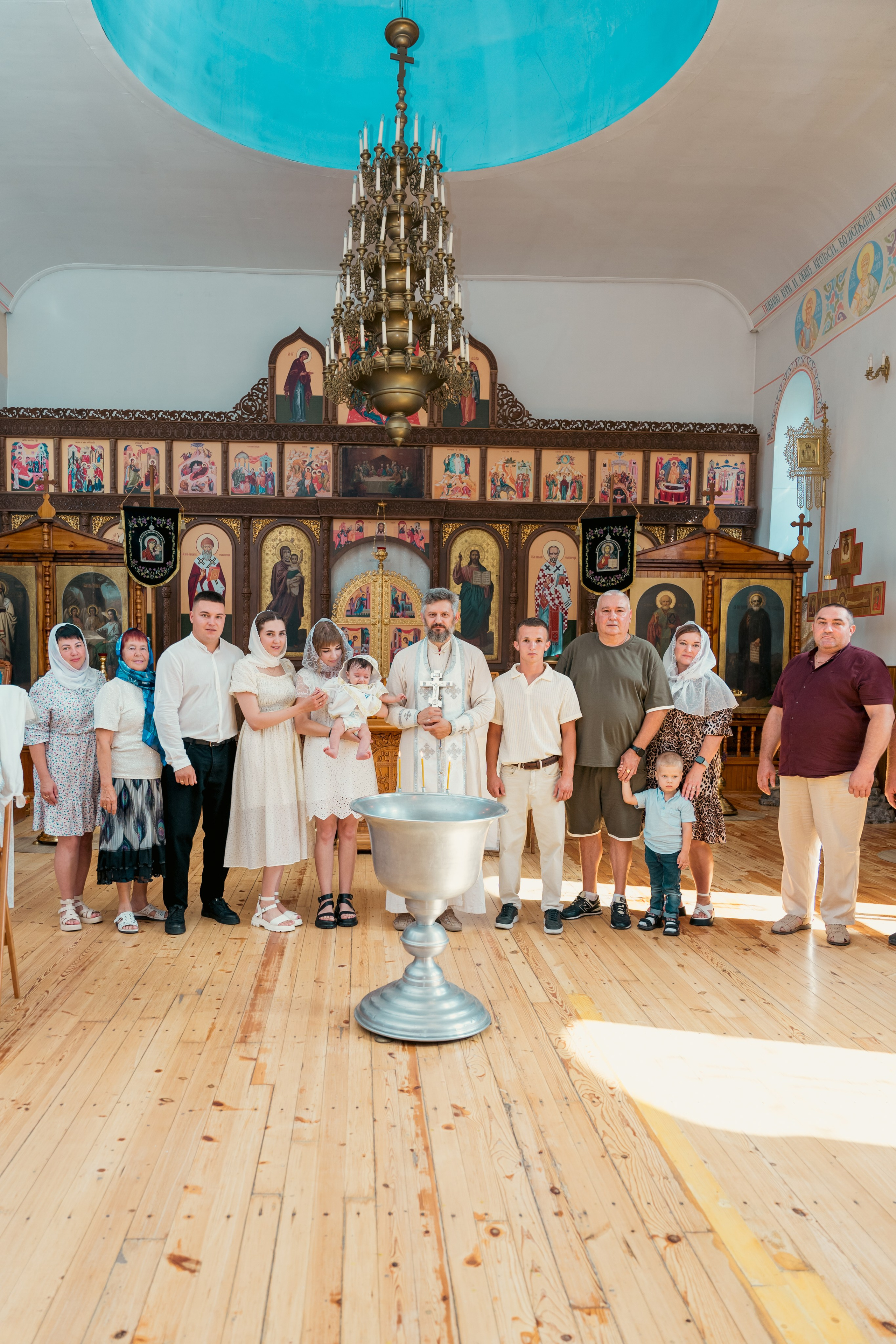 Крещение малыша Владимира: начало духовного пути. Фотограф |Ленинск, Волжский, Волгоград| Наталья Савилова