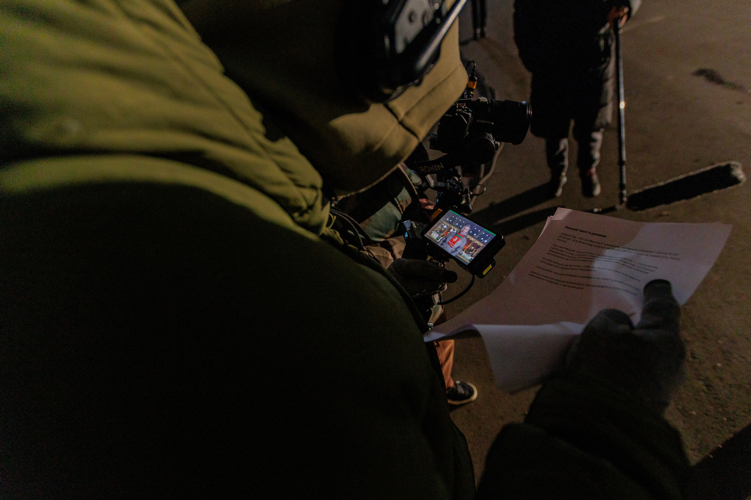 БЭКСТЕЙДЖ СЪËМОК РОЛИКА ДЛЯ ФК ЛОКОМОТИВ. Artem Zenin Photography