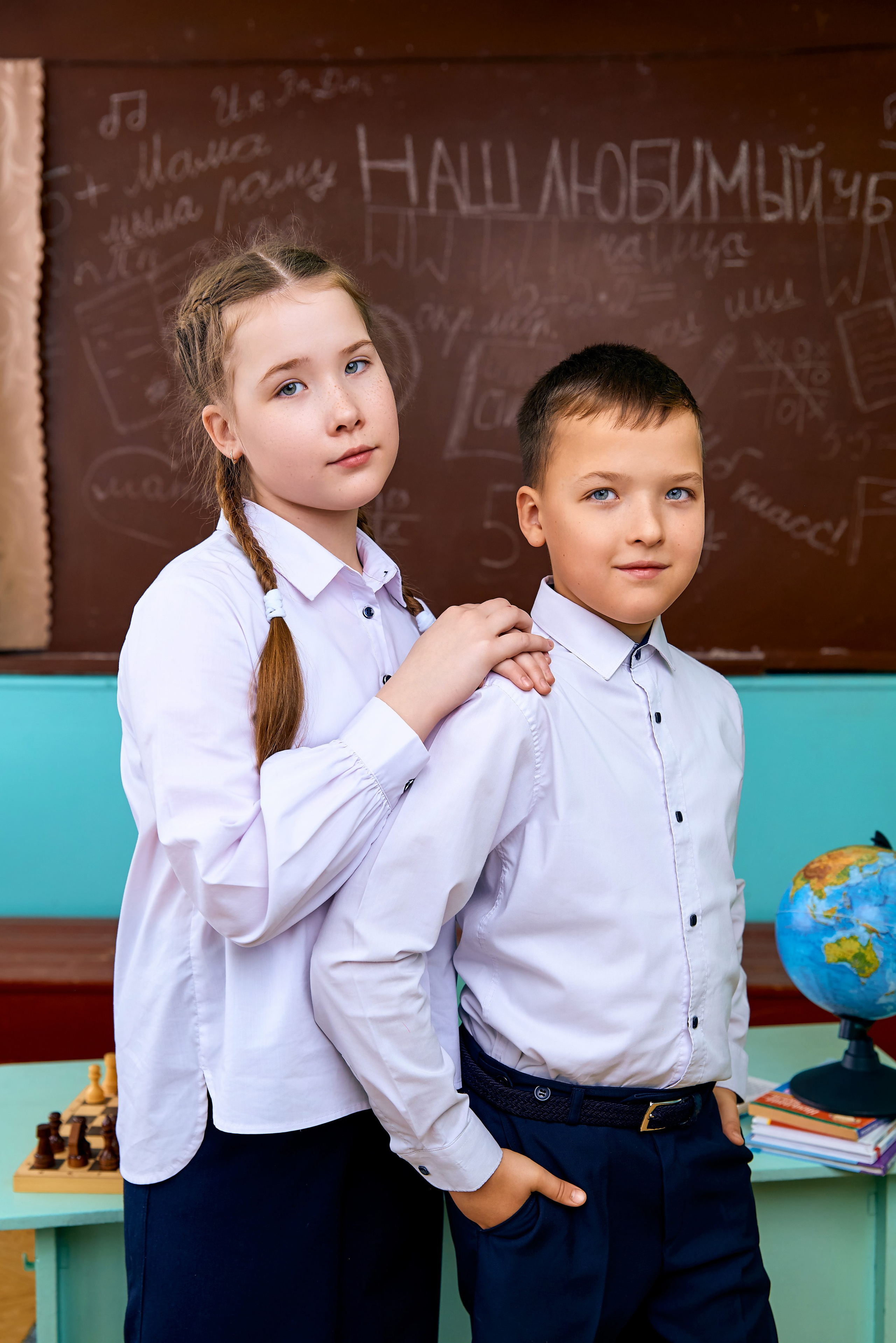 4Б класс Хотынецкая СОШ выпуск 2024. Фотограф в Орле Павел Черкасов