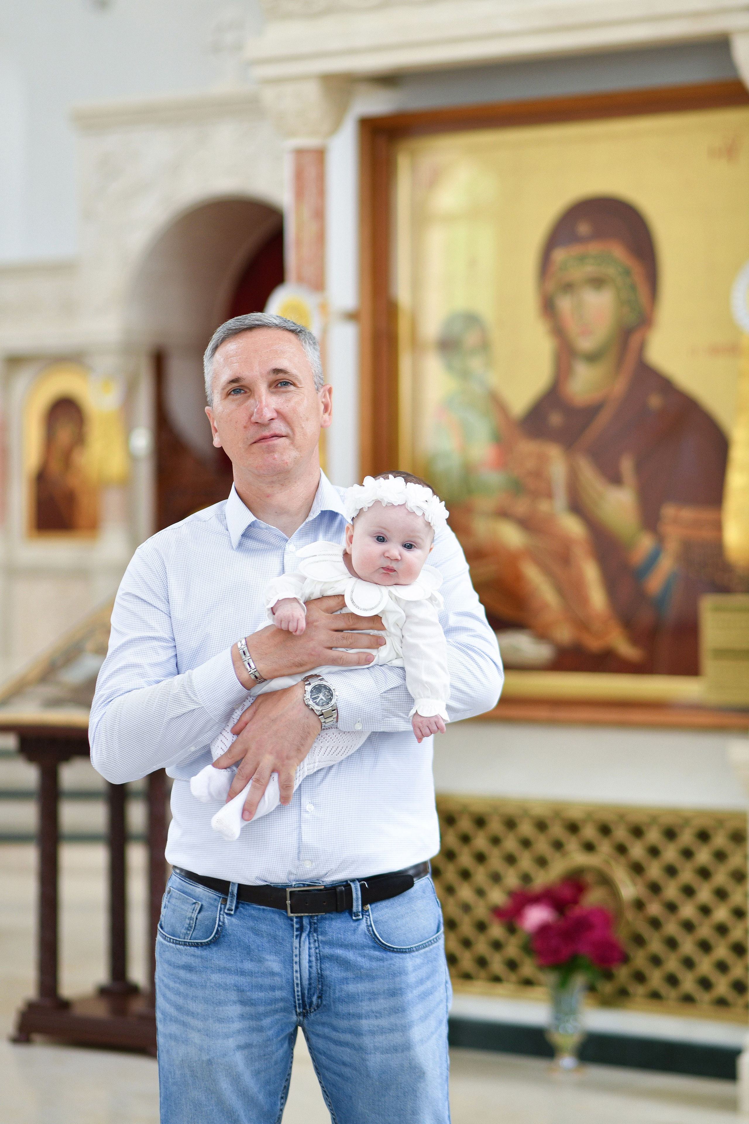 Крещение Александры. Свадебный и портретный фотограф в Москве Галина Борисова