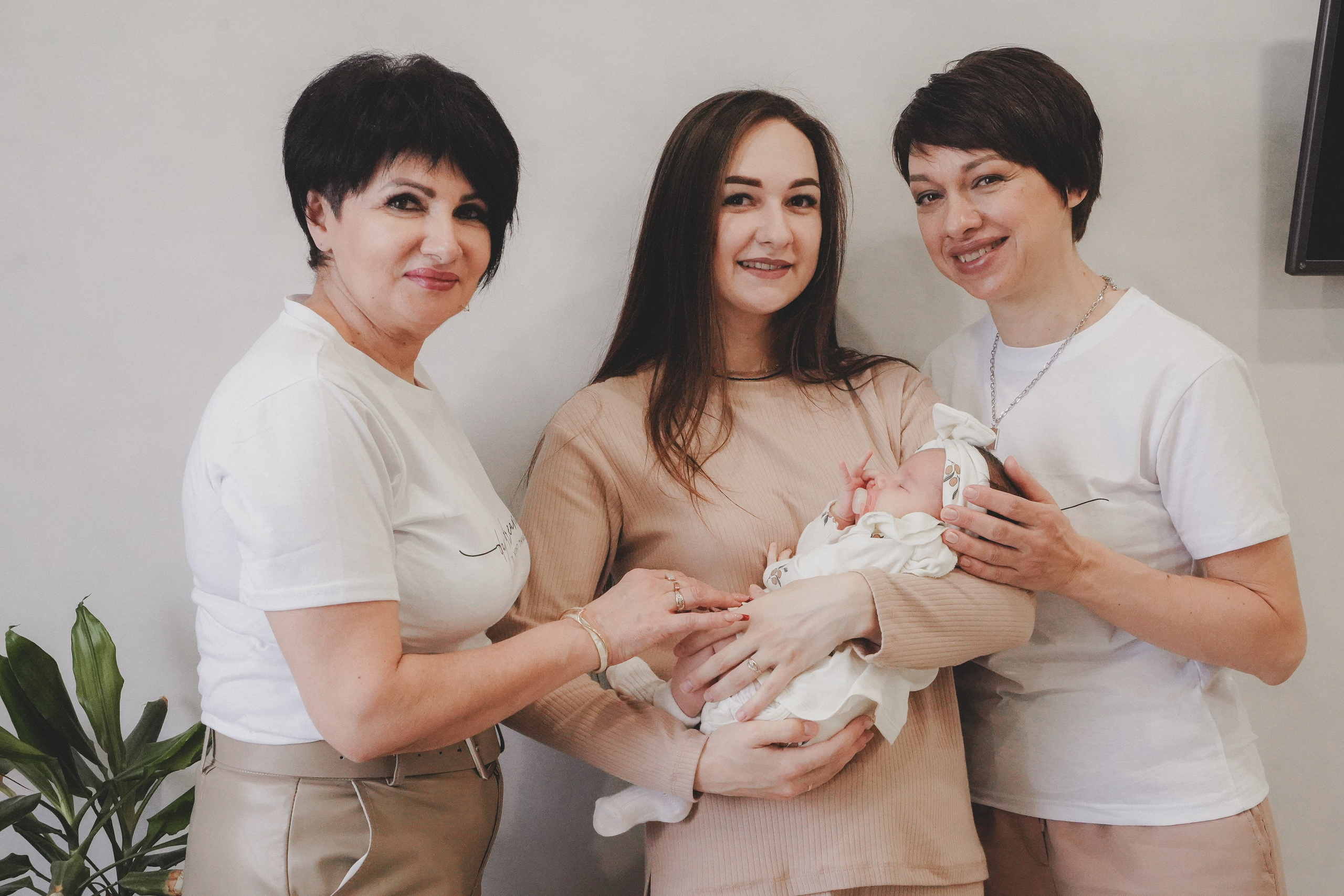 Домашняя фотосессия с младенцем. Семейный и женский фотограф в Краснодаре Анастасия Приймак