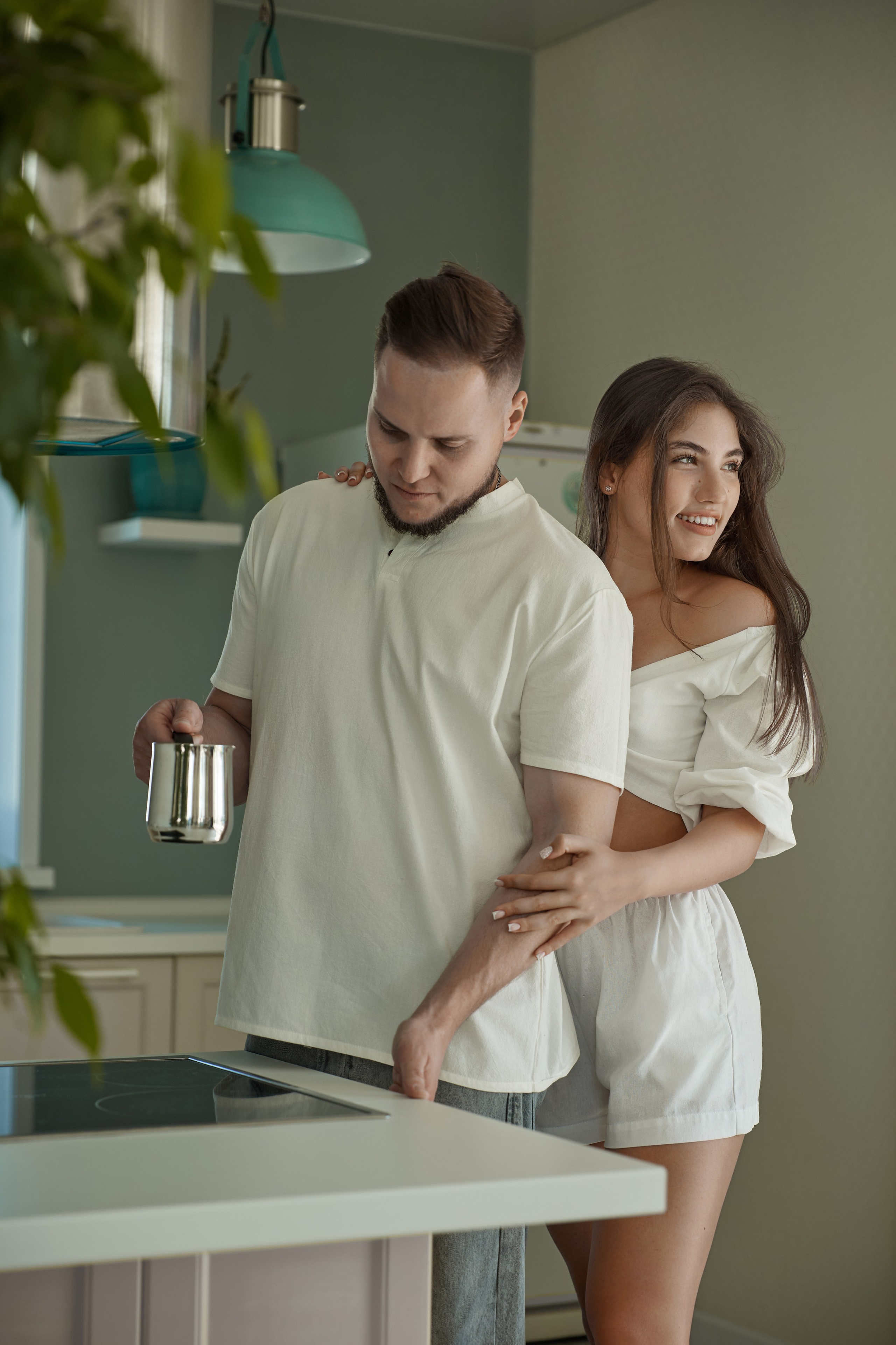 Дмитрий и Алина. Фотограф женского портрета, беременности и материнства Харькова Елена