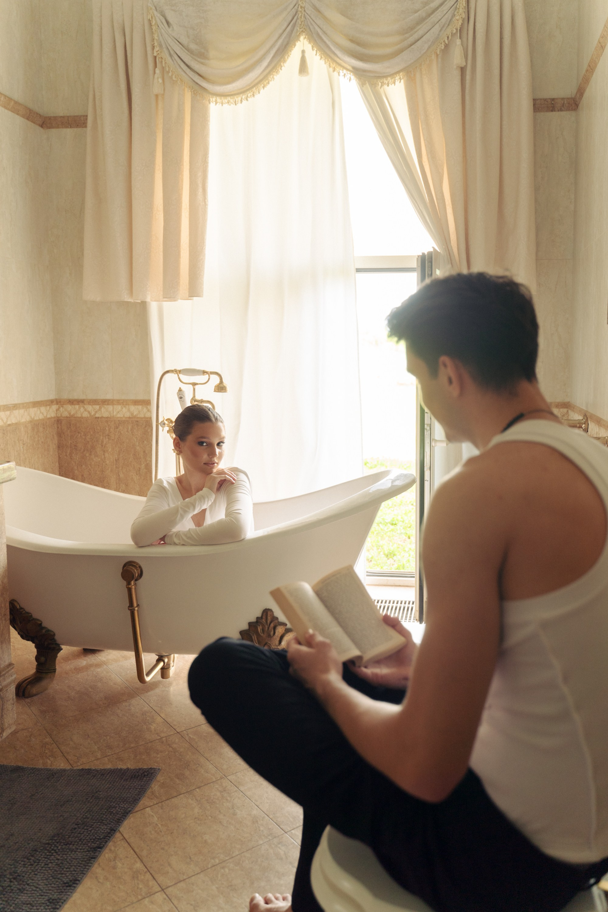 Черно-белый взрослый, детский портрет. Портретный фотограф в Краснодаре Валерия Матирная