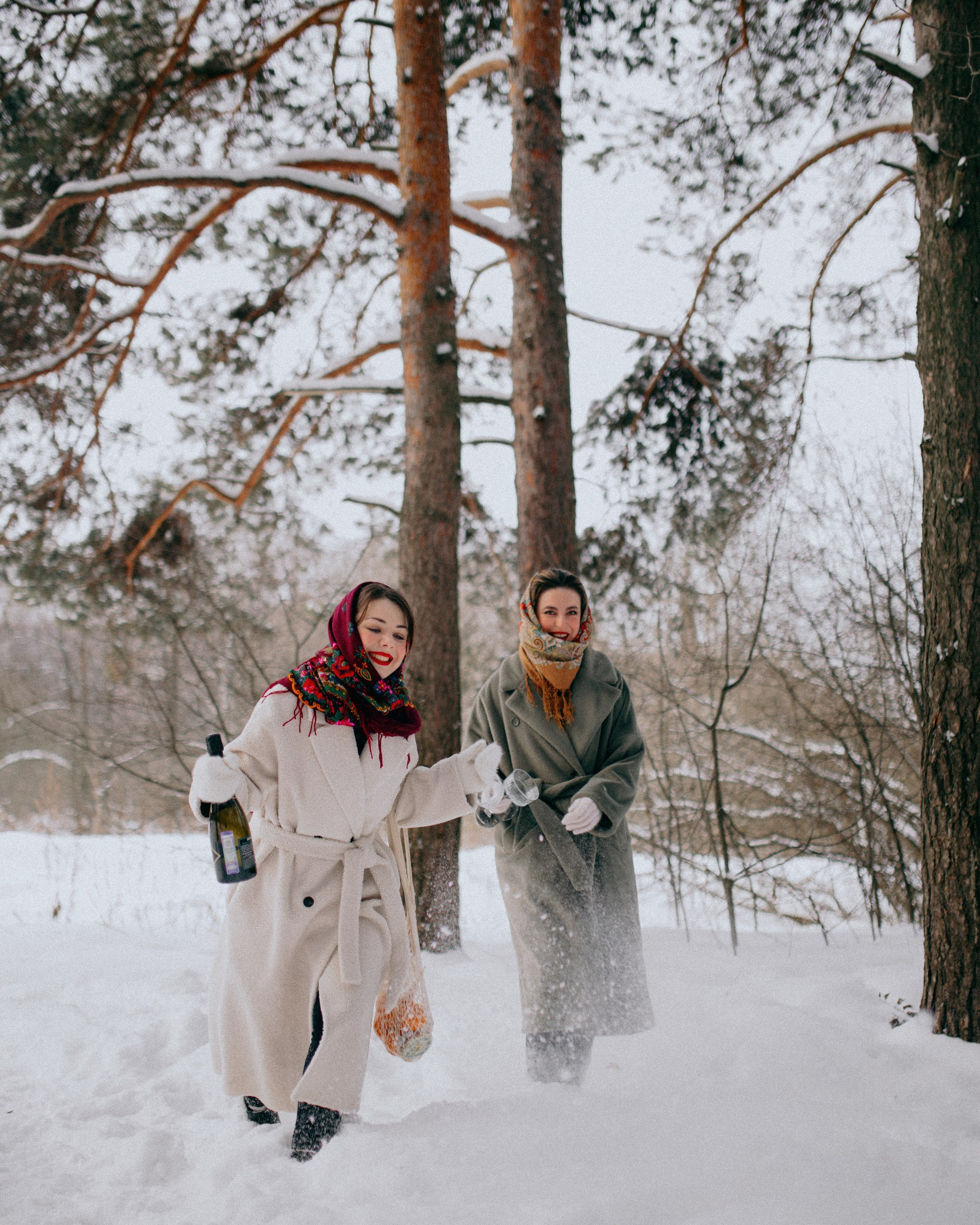 Сёстры. Масленица. Анастасия Турсунова арт-фотограф в Москве