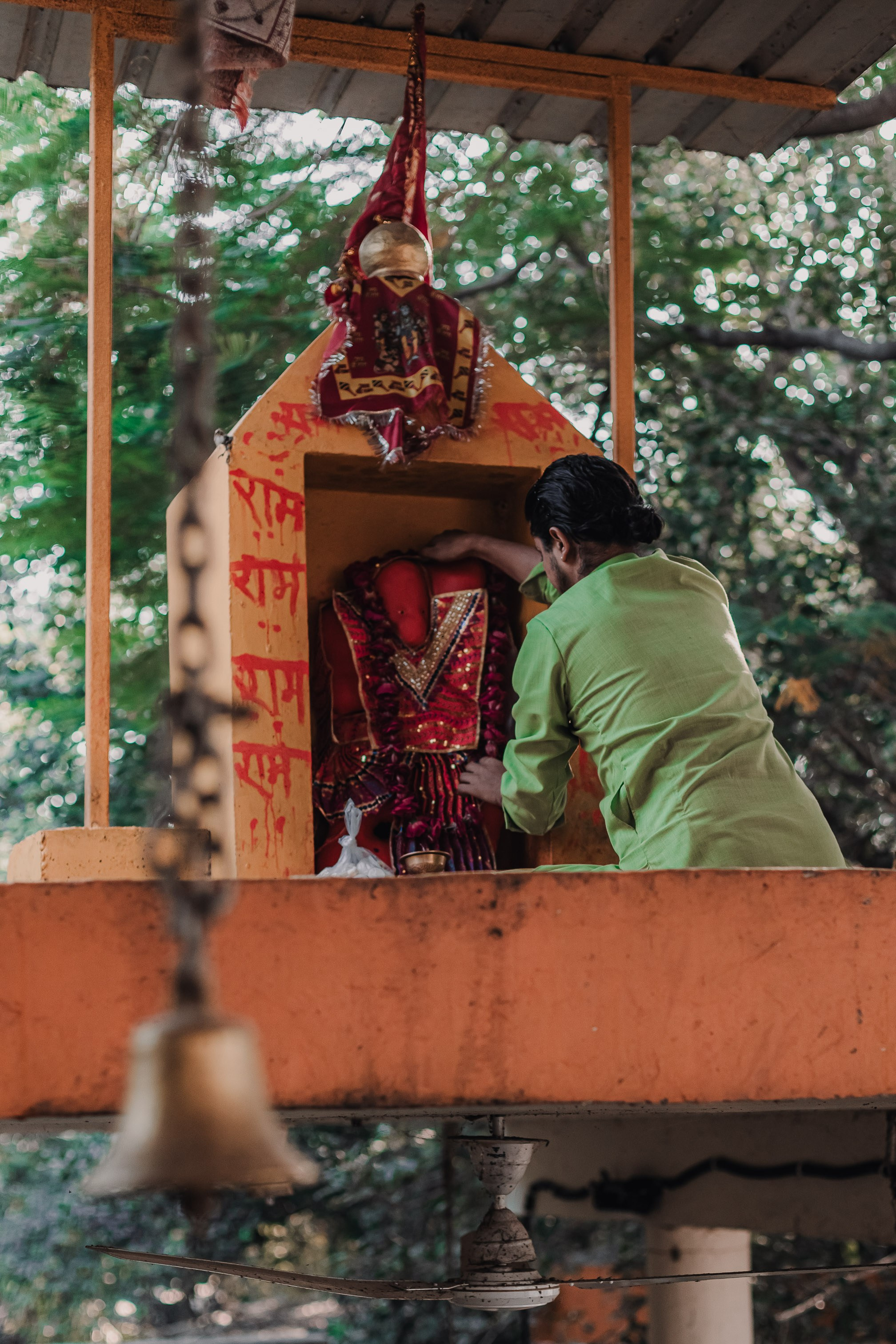 Devraha Baba Ji Ashram in Vrindavan. Мариам Багдасарян