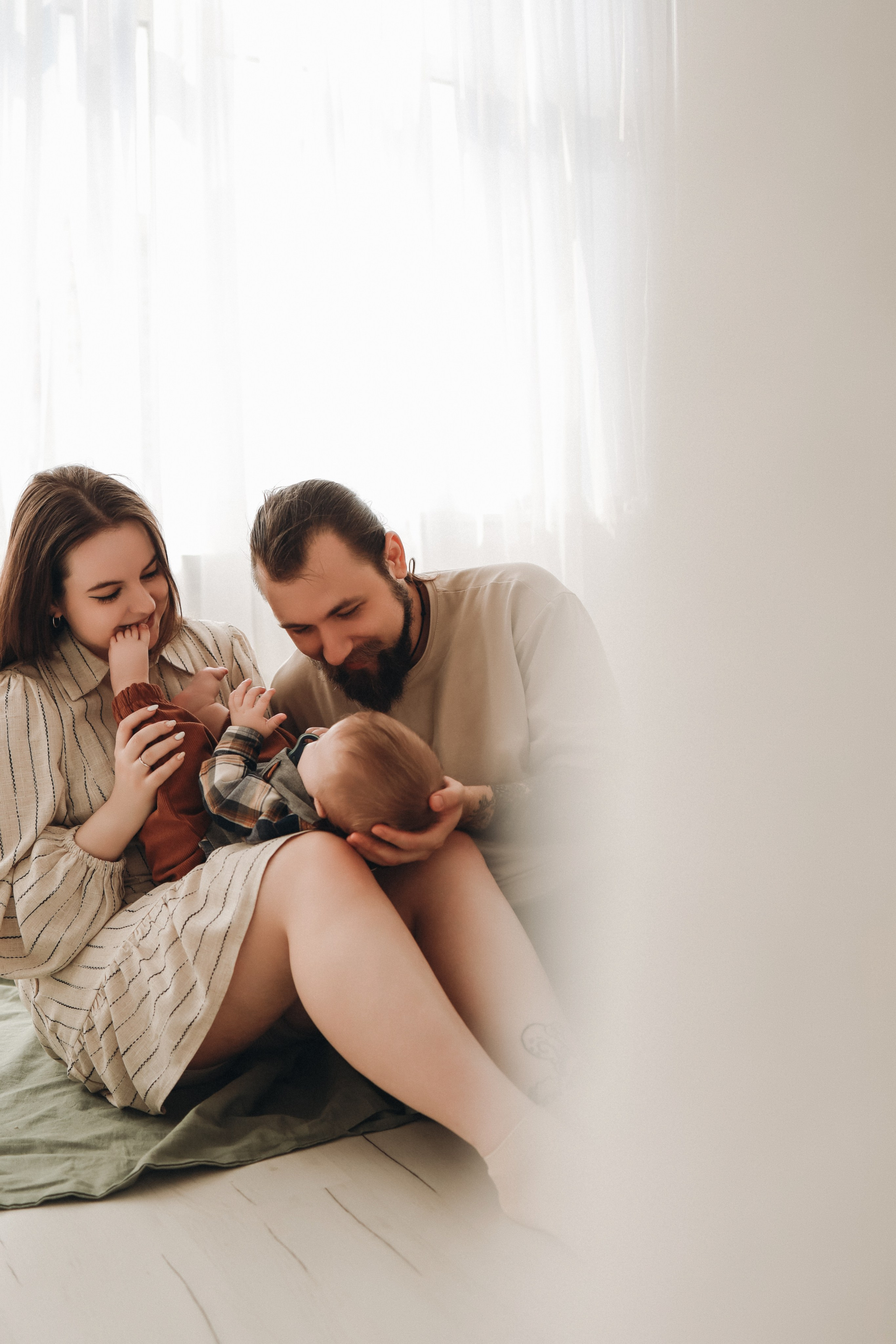 Полгодика. Фотограф новорожденных и детский фотограф в Новосибирске
