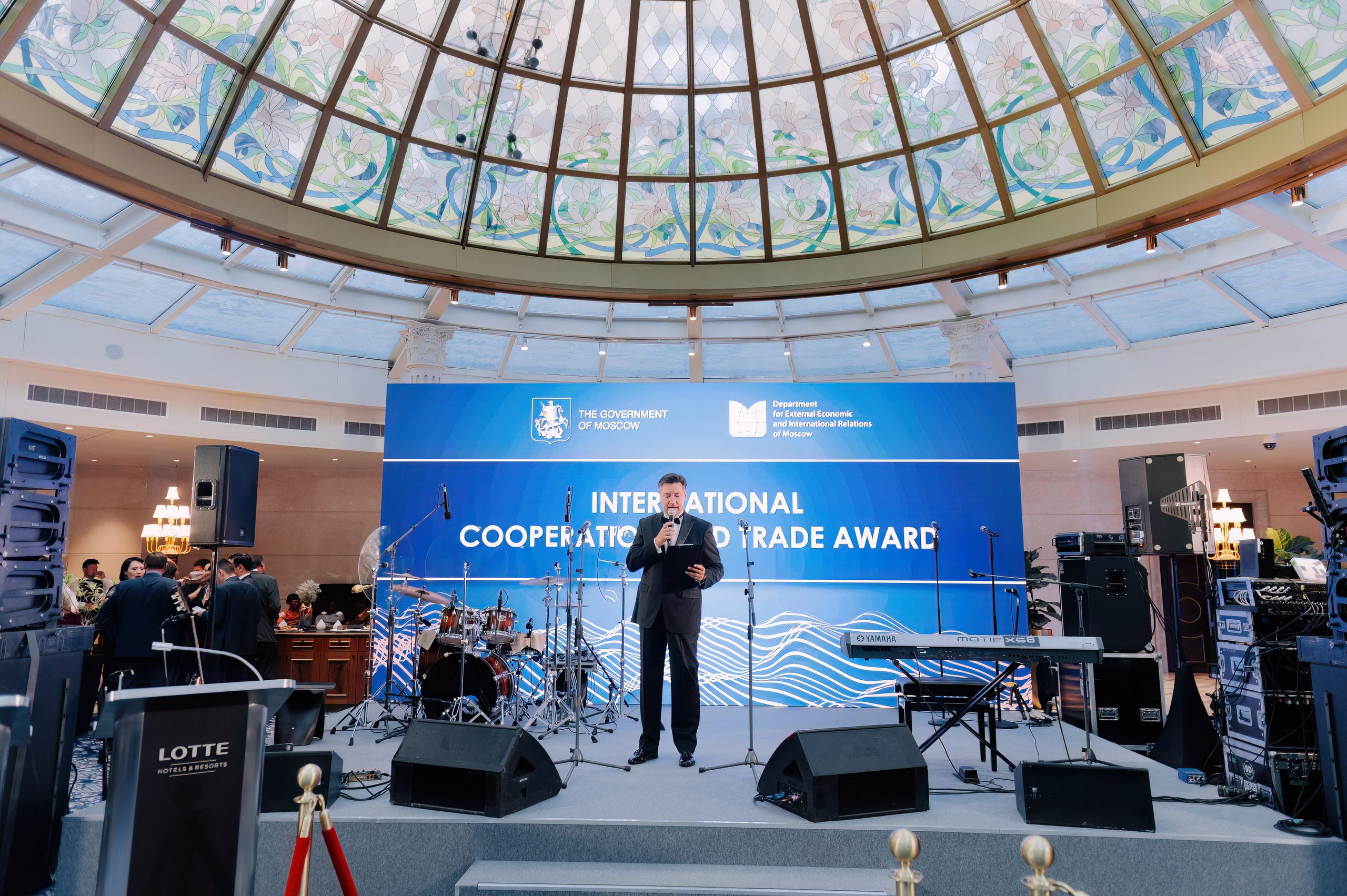 Ужин от правительства Москвы в Lotte отель. Коммерческий фотограф в Санкт-Петербурге Анна Кобзарь