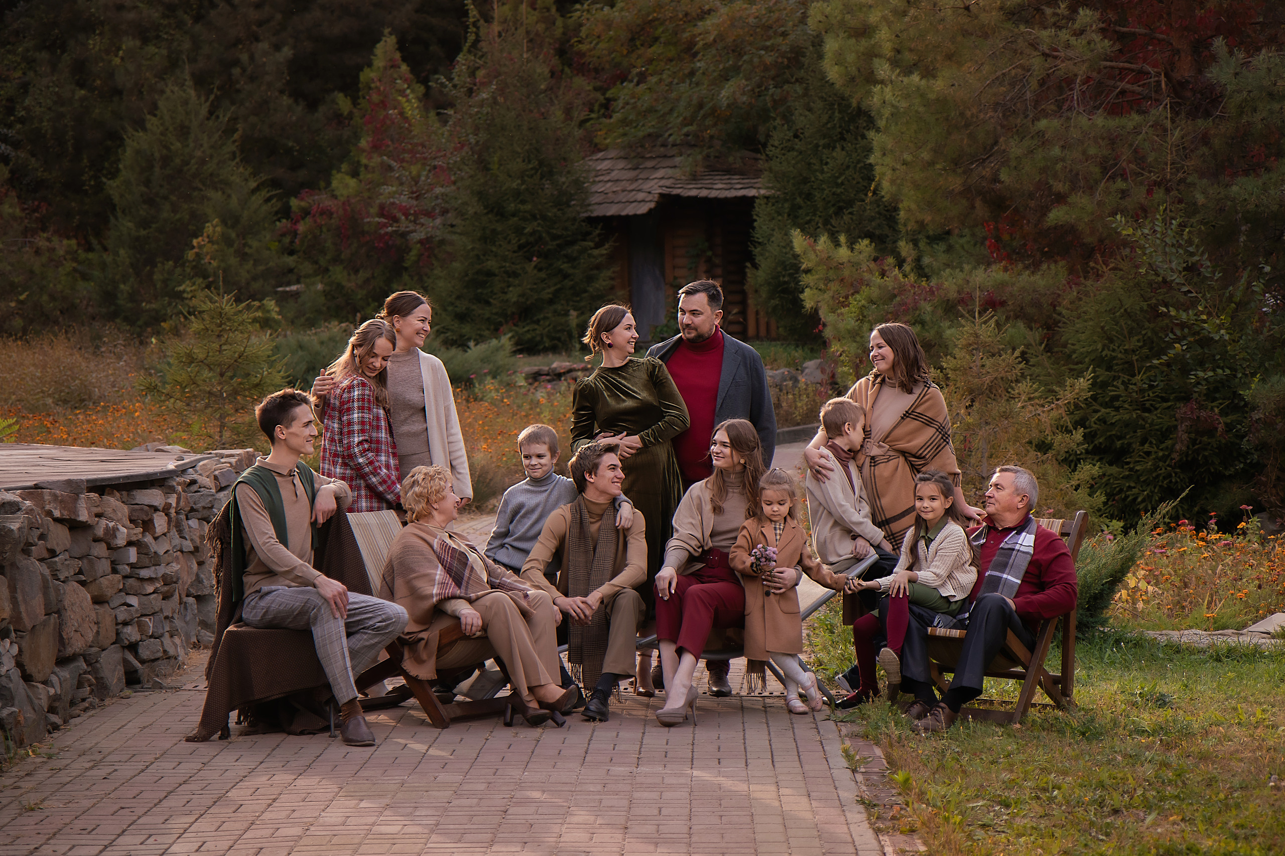 Фотопроект Большая семья. Татьяна Бесчастнова. Ваш семейный фотограф