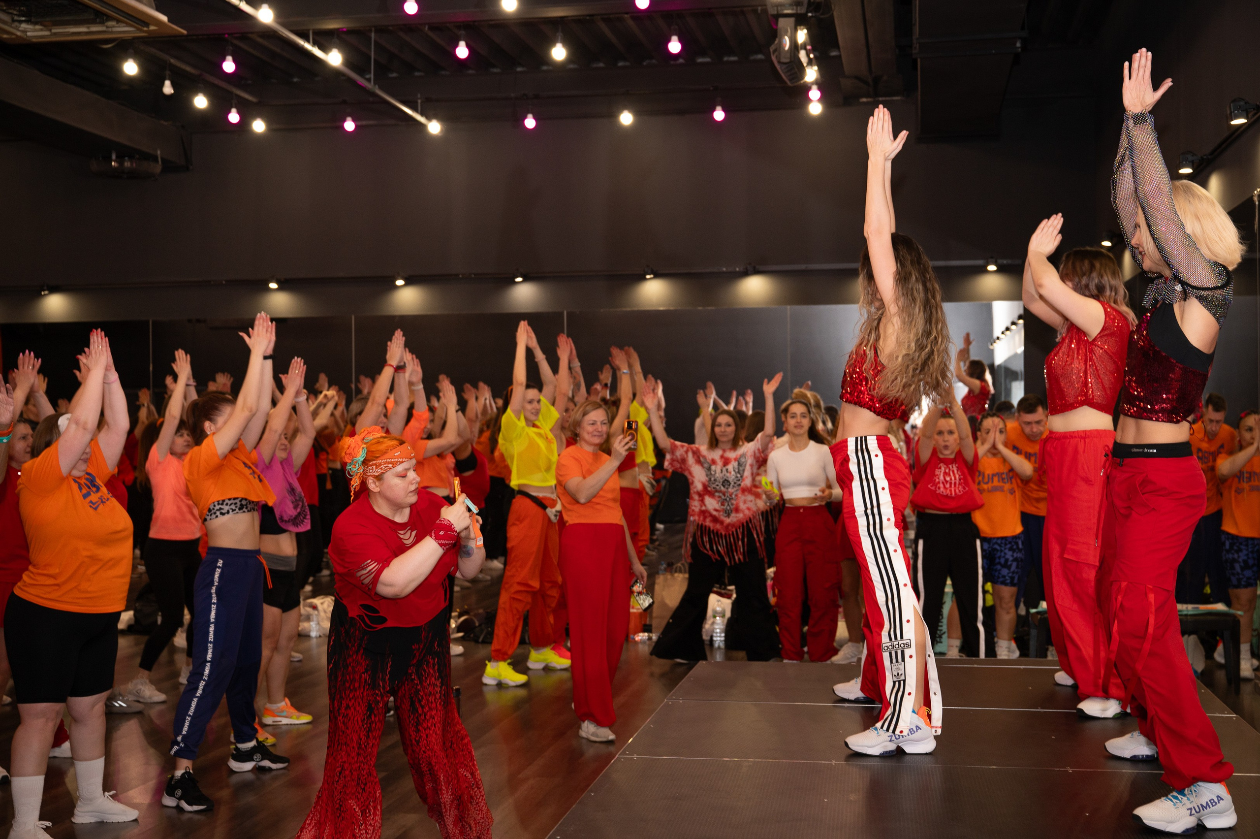 Zumba Fire Party (18.01.2026). Photographer in Moscow Anna Chistiakova